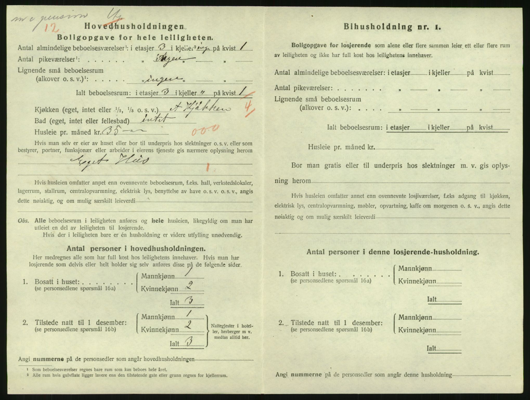 SAK, 1920 census for Grimstad, 1920, p. 1130