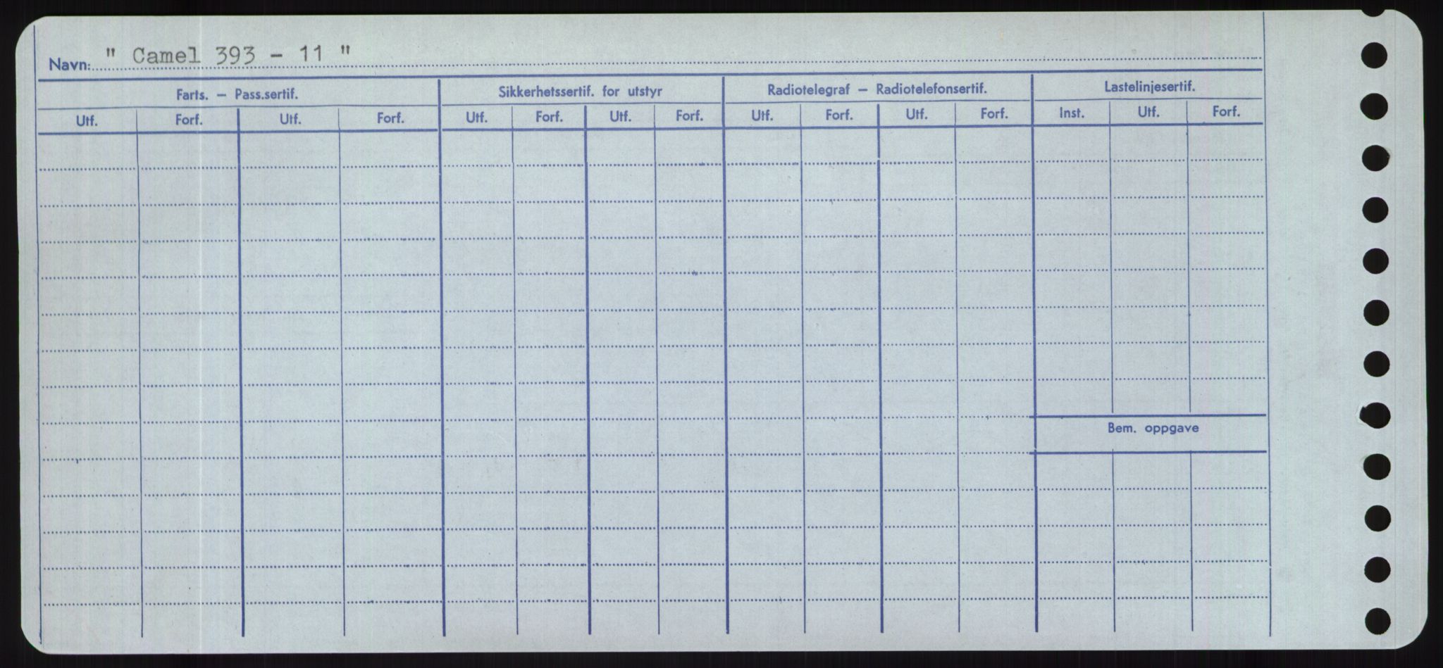 Sjøfartsdirektoratet med forløpere, Skipsmålingen, RA/S-1627/H/Hd/L0008: Fartøy, C-D, p. 12