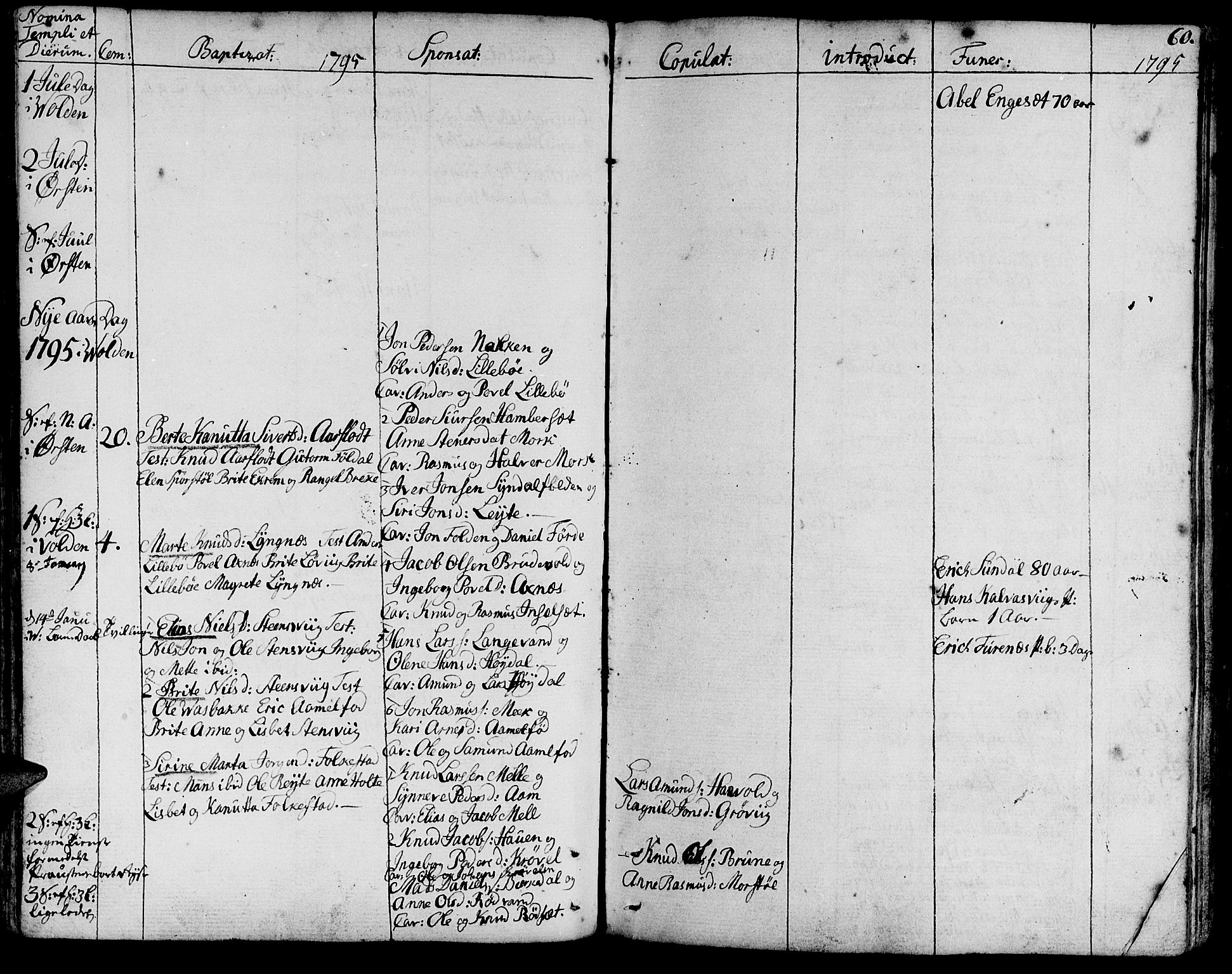 Ministerialprotokoller, klokkerbøker og fødselsregistre - Møre og Romsdal, AV/SAT-A-1454/511/L0137: Parish register (official) no. 511A04, 1787-1816, p. 60