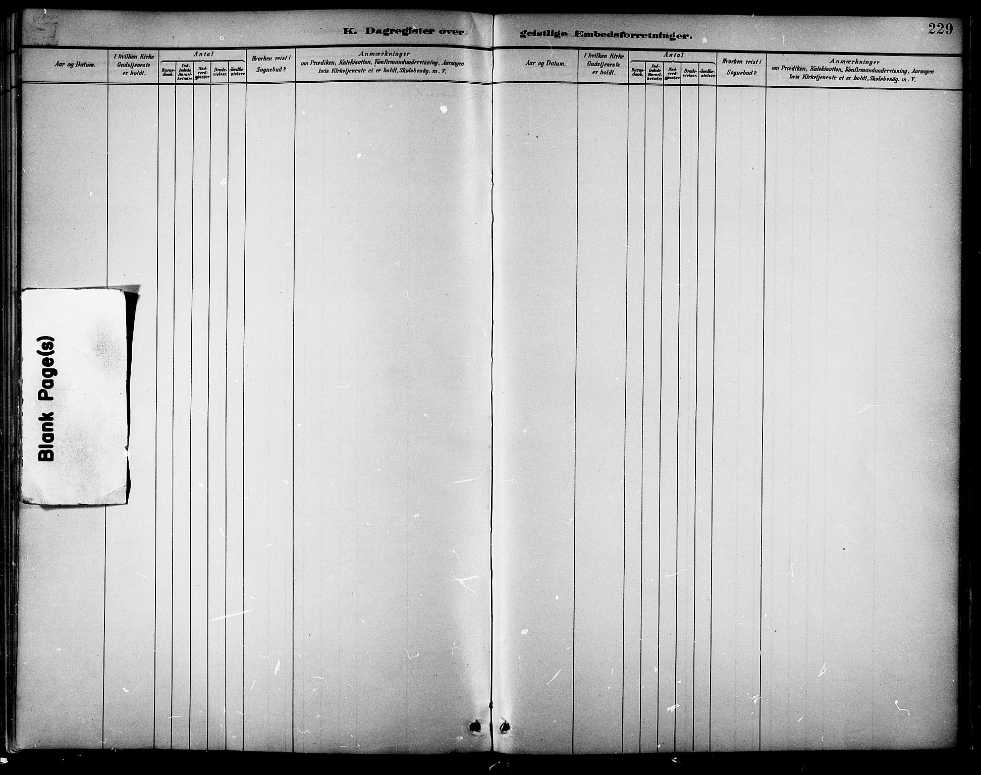 Ministerialprotokoller, klokkerbøker og fødselsregistre - Nordland, AV/SAT-A-1459/854/L0777: Parish register (official) no. 854A01 /1, 1883-1891, p. 229