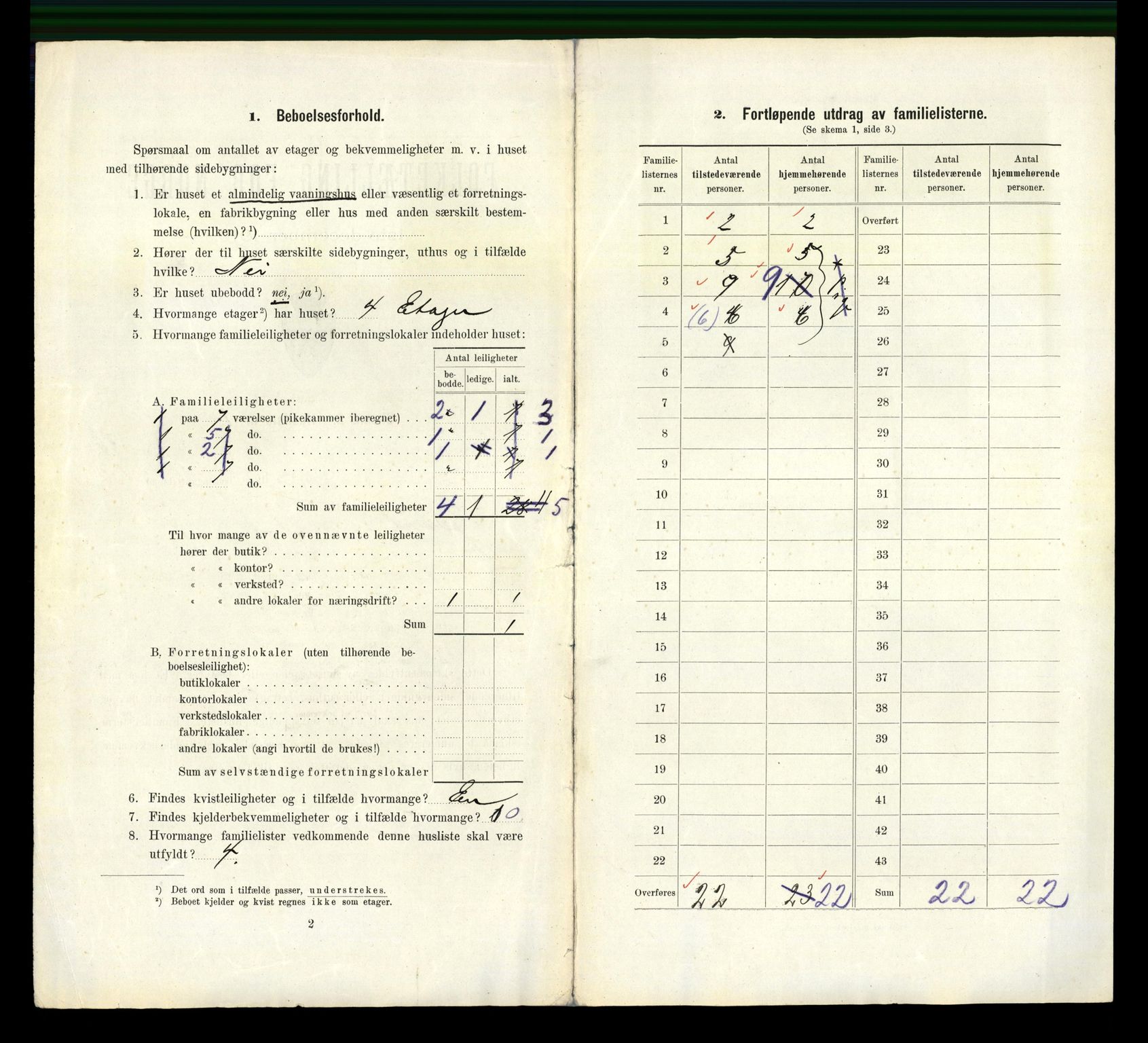 RA, 1910 census for Bergen, 1910, p. 3860