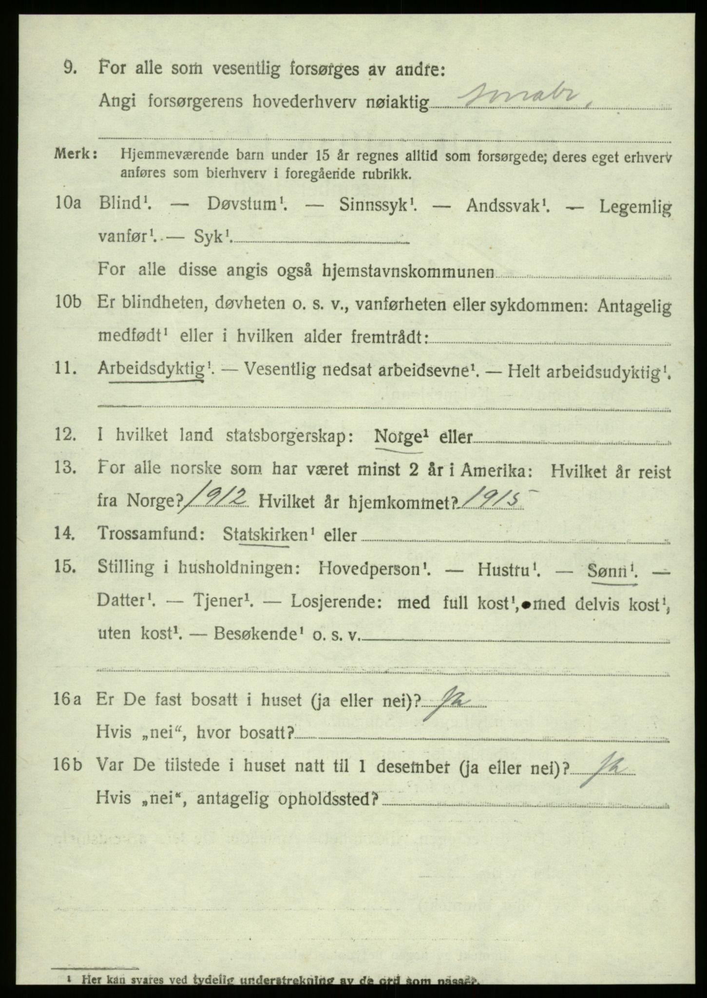 SAB, 1920 census for Askøy, 1920, p. 5955