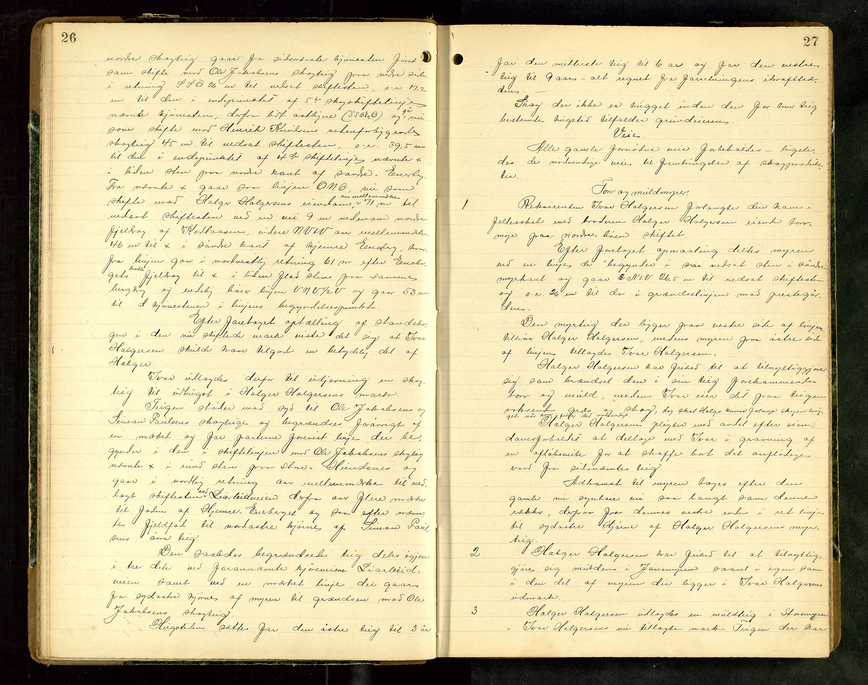 Rogaland jordskifterett, AV/SAST-A-102426/Oa/L0062: Forhandlingsprotokoll, 1904-1908, p. 26-27