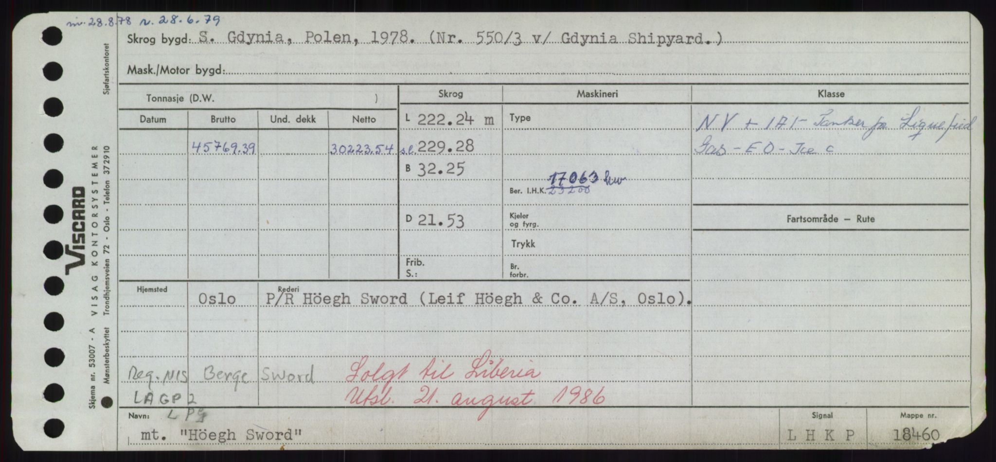 Sjøfartsdirektoratet med forløpere, Skipsmålingen, AV/RA-S-1627/H/Hd/L0017: Fartøy, Holi-Hå, p. 467