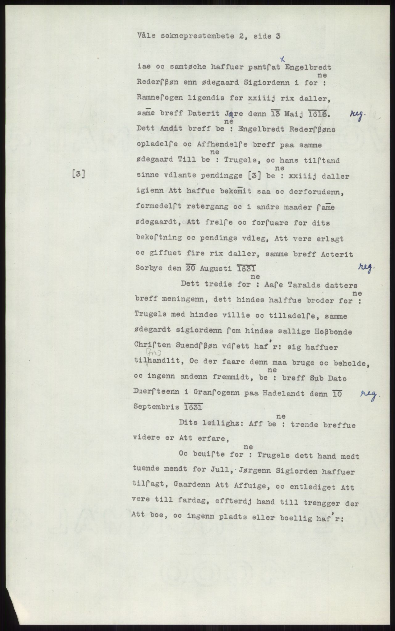 Samlinger til kildeutgivelse, Diplomavskriftsamlingen, AV/RA-EA-4053/H/Ha, p. 1111