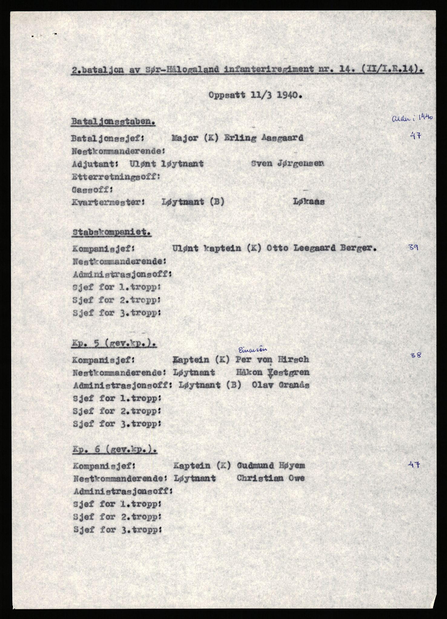 Forsvaret, Forsvarets krigshistoriske avdeling, AV/RA-RAFA-2017/Y/Yb/L0140: II-C-11-611-620  -  6. Divisjon, 1940-1966, p. 99