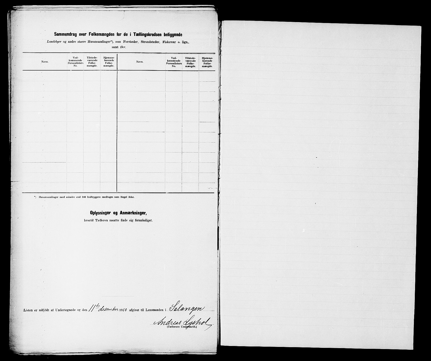 SATØ, 1900 census for Salangen, 1900, p. 18