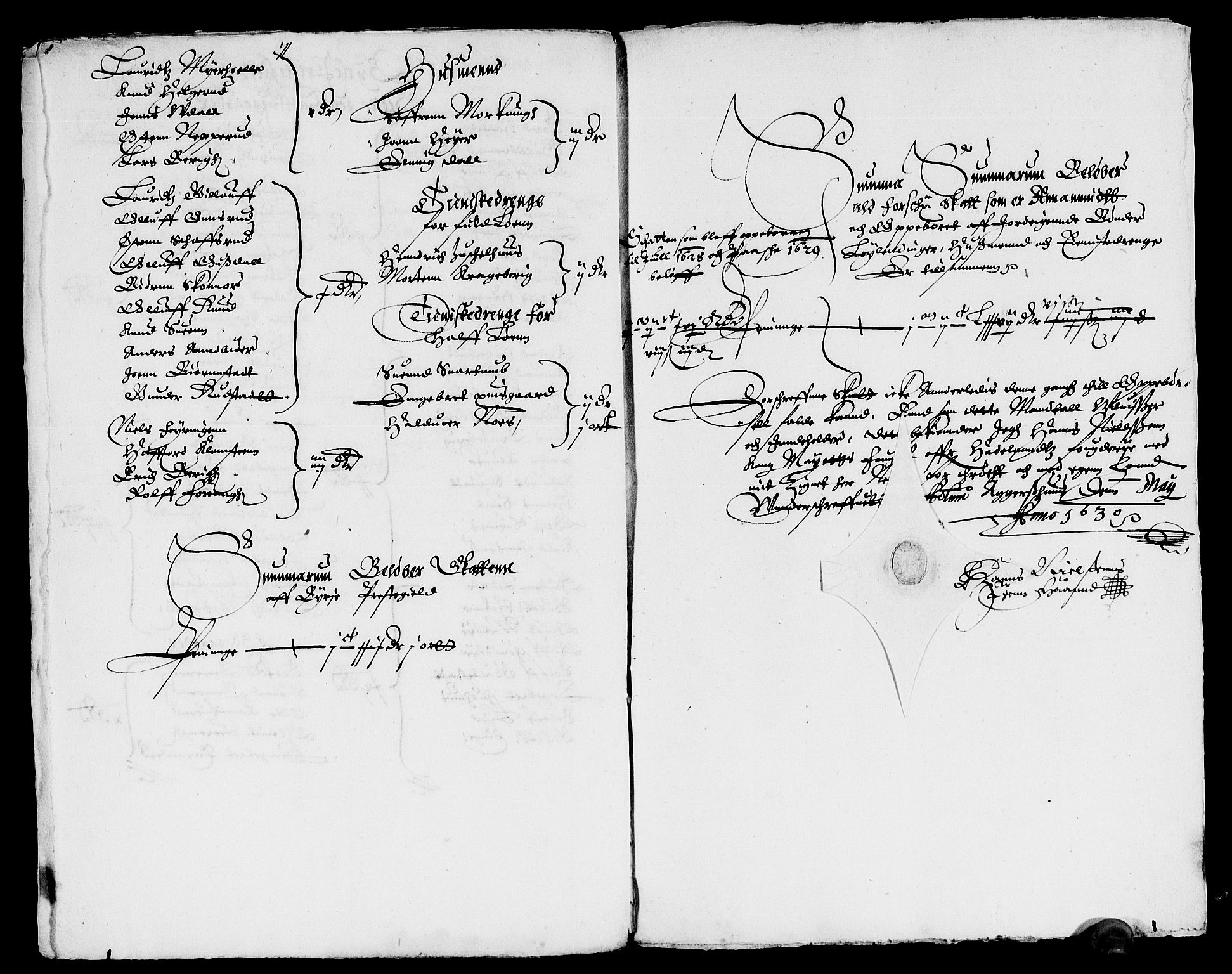 Rentekammeret inntil 1814, Reviderte regnskaper, Lensregnskaper, AV/RA-EA-5023/R/Rb/Rba/L0096: Akershus len, 1629-1630