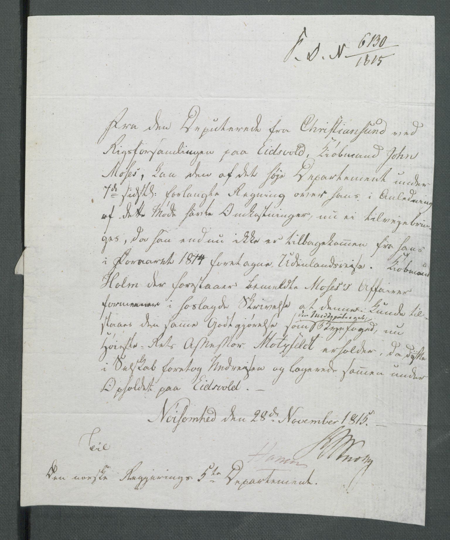 5. departement for finans-, handels- og tollfaget, AV/RA-S-3893/C/Cb/L0014: Regninger fra Riksforsamlingens deputerede, 1814, p. 248