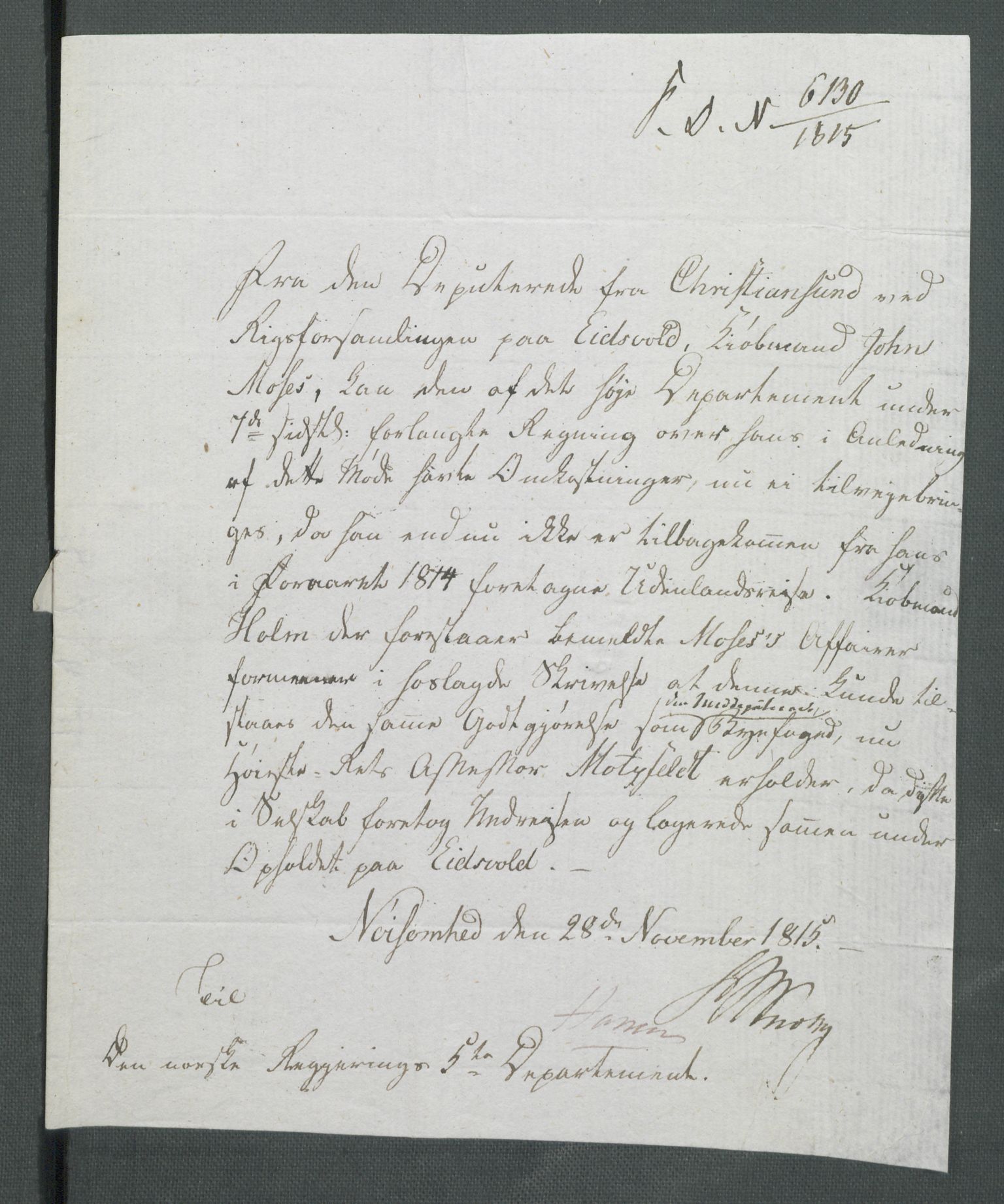 5. departement for finans-, handels- og tollfaget, RA/S-3893/C/Cb/L0014: Regninger fra Riksforsamlingens deputerede, 1814, p. 248