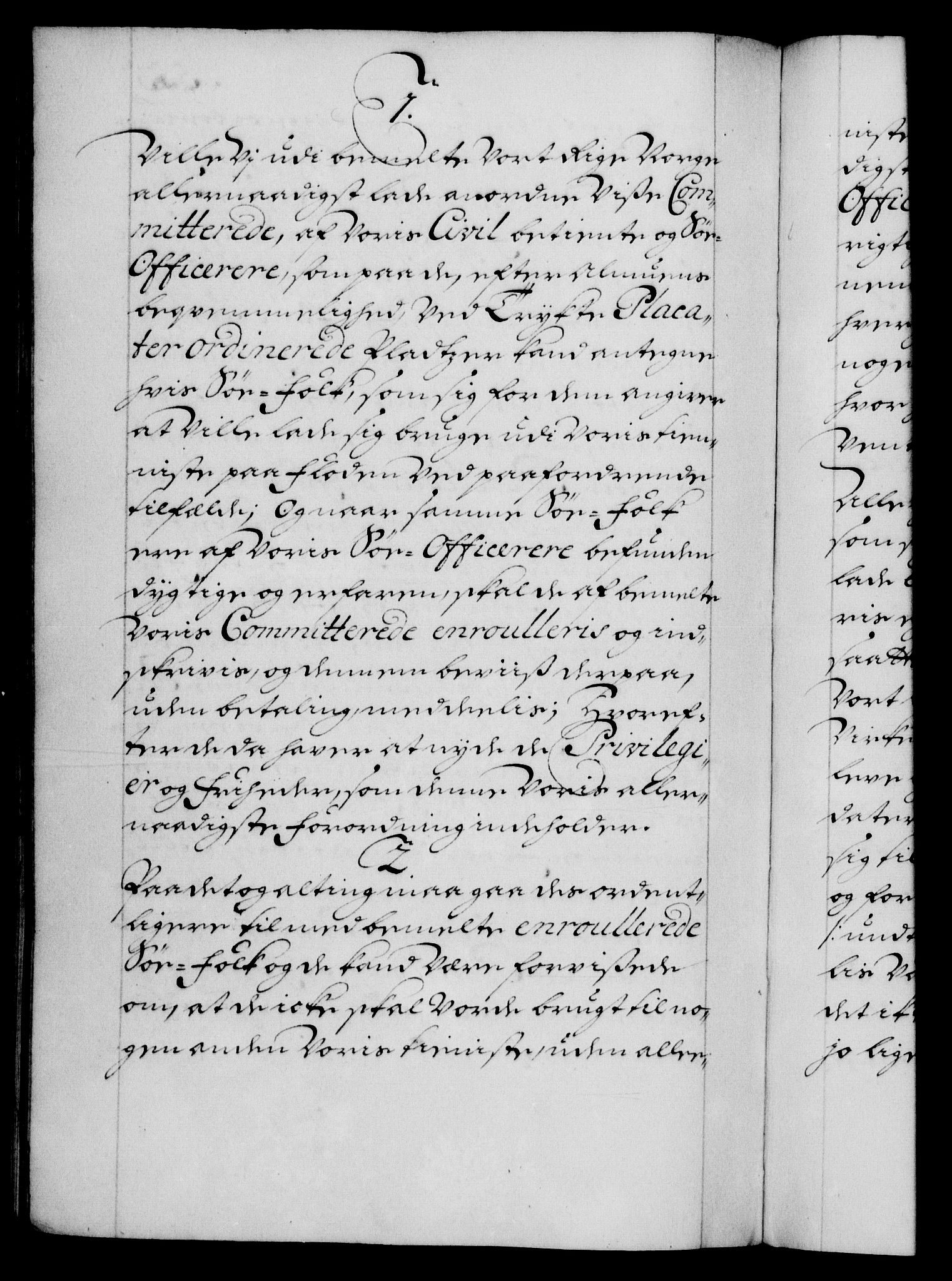 Danske Kanselli 1572-1799, AV/RA-EA-3023/F/Fc/Fca/Fcaa/L0018: Norske registre, 1699-1703, p. 555b