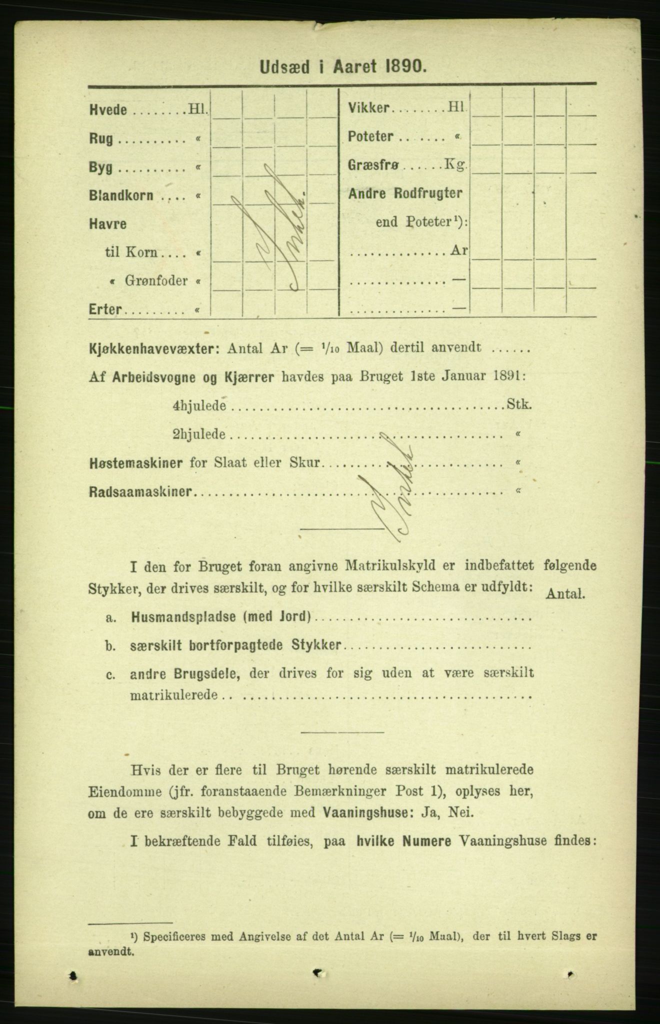 RA, 1891 census for 1727 Beitstad, 1891, p. 6780