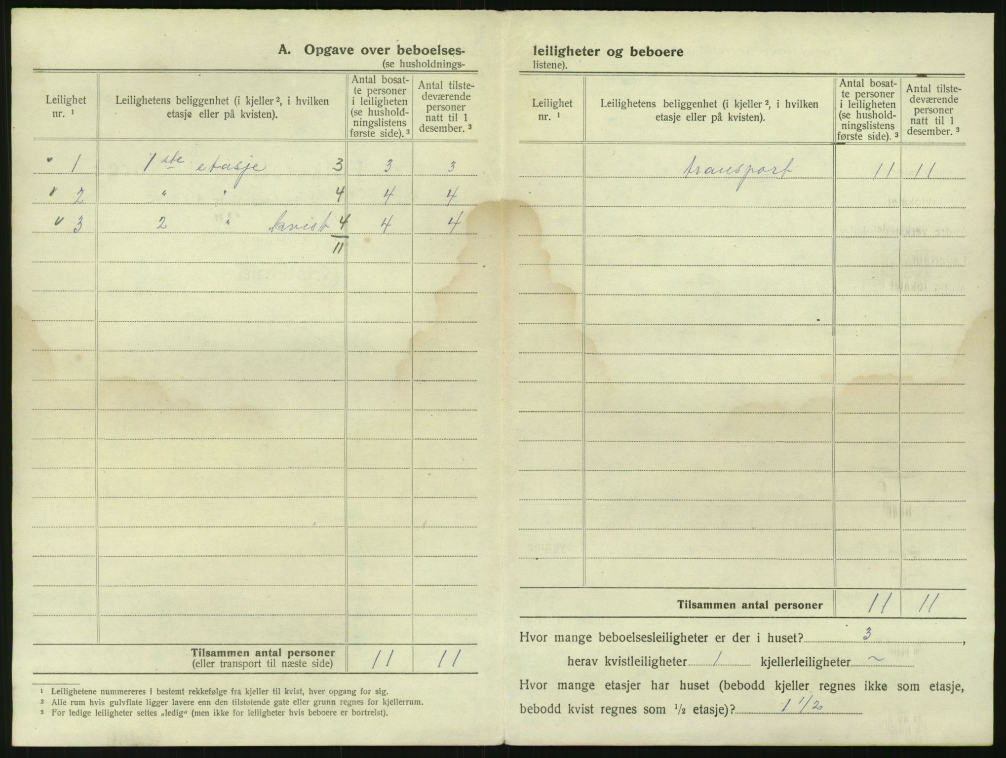SAO, 1920 census for Kristiania, 1920, p. 20090