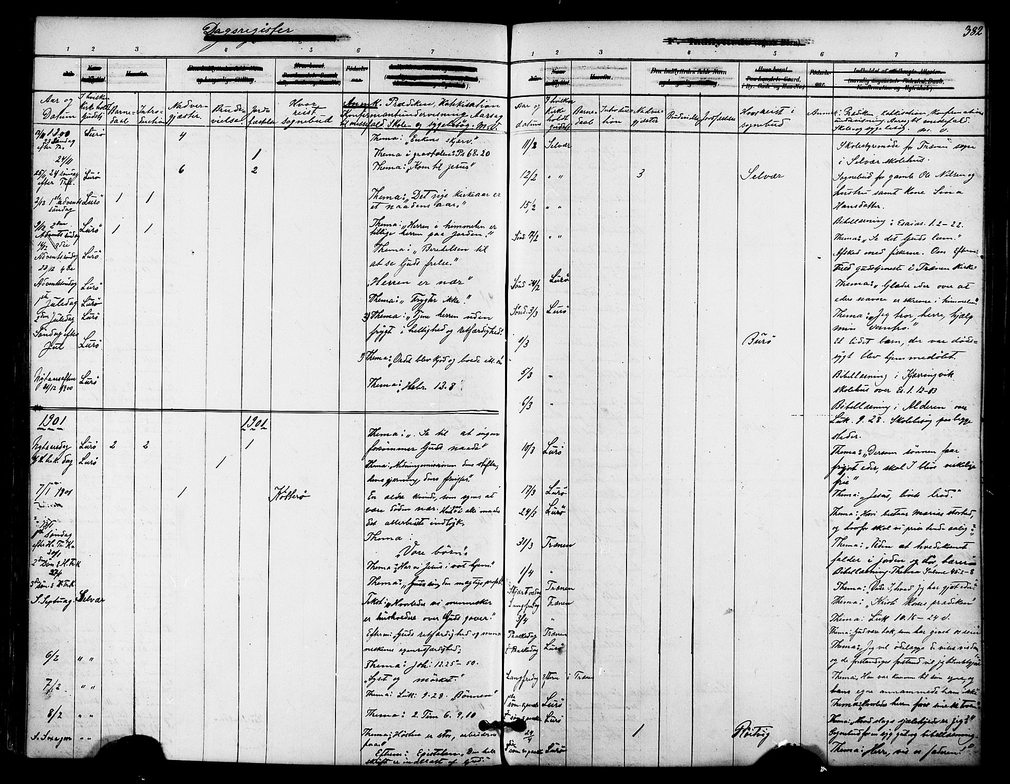 Ministerialprotokoller, klokkerbøker og fødselsregistre - Nordland, AV/SAT-A-1459/839/L0568: Parish register (official) no. 839A05, 1880-1902, p. 382