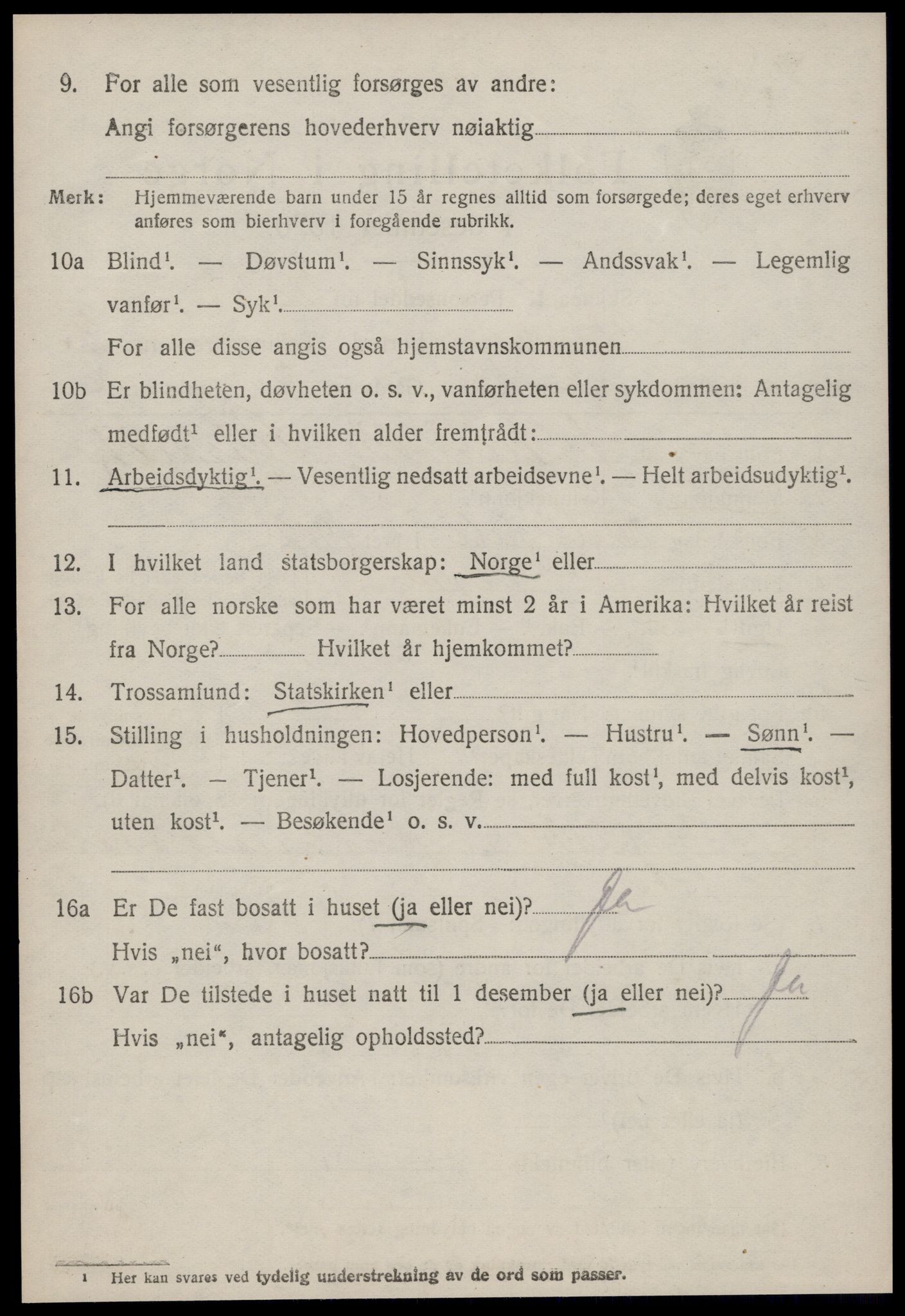 SAT, 1920 census for Vigra, 1920, p. 1713
