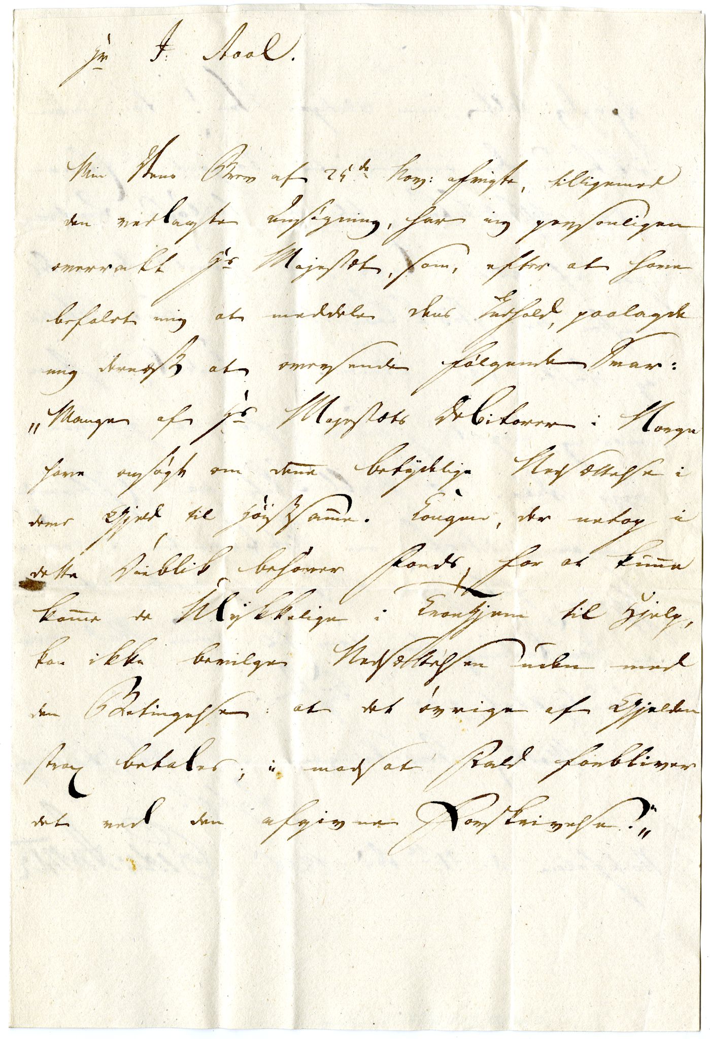 Diderik Maria Aalls brevsamling, NF/Ark-1023/F/L0001: D.M. Aalls brevsamling. A - B, 1738-1889, p. 531