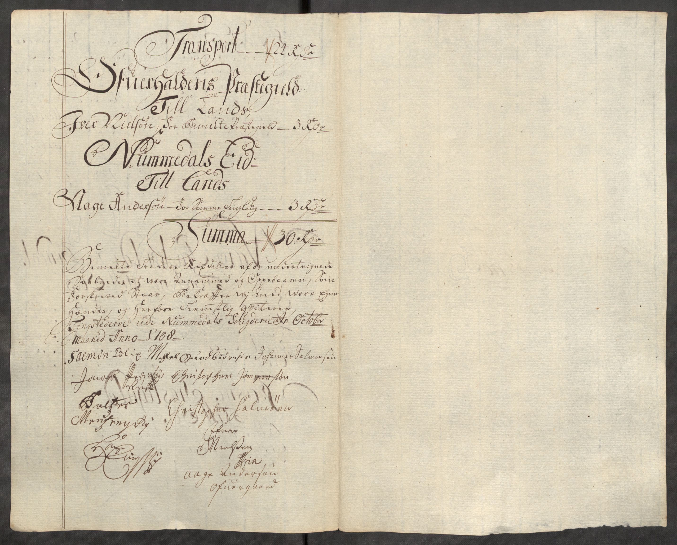 Rentekammeret inntil 1814, Reviderte regnskaper, Fogderegnskap, RA/EA-4092/R64/L4430: Fogderegnskap Namdal, 1707-1708, p. 386