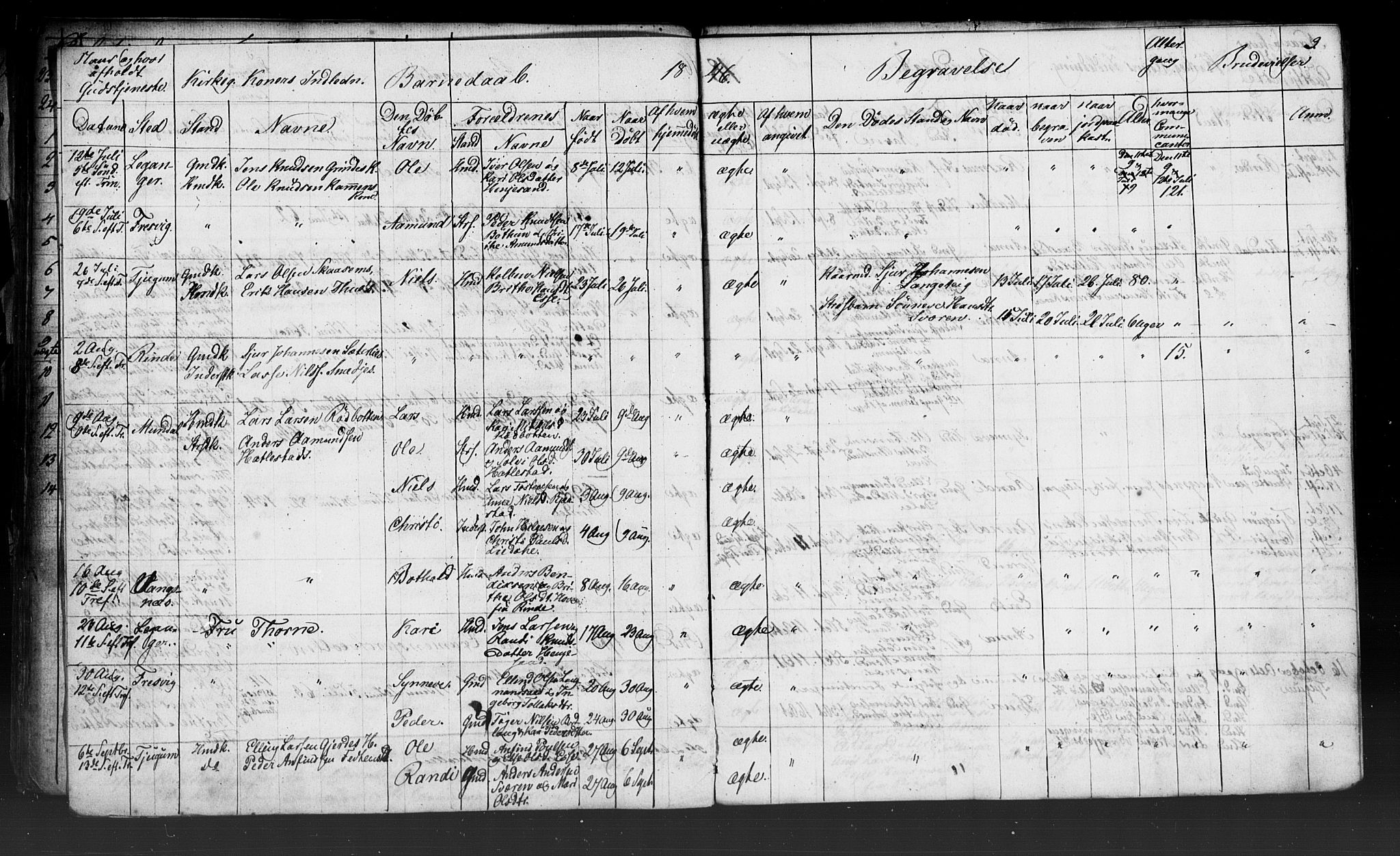 Leikanger sokneprestembete, AV/SAB-A-81001: Curate's parish register no. A 2, 1840-1847, p. 3