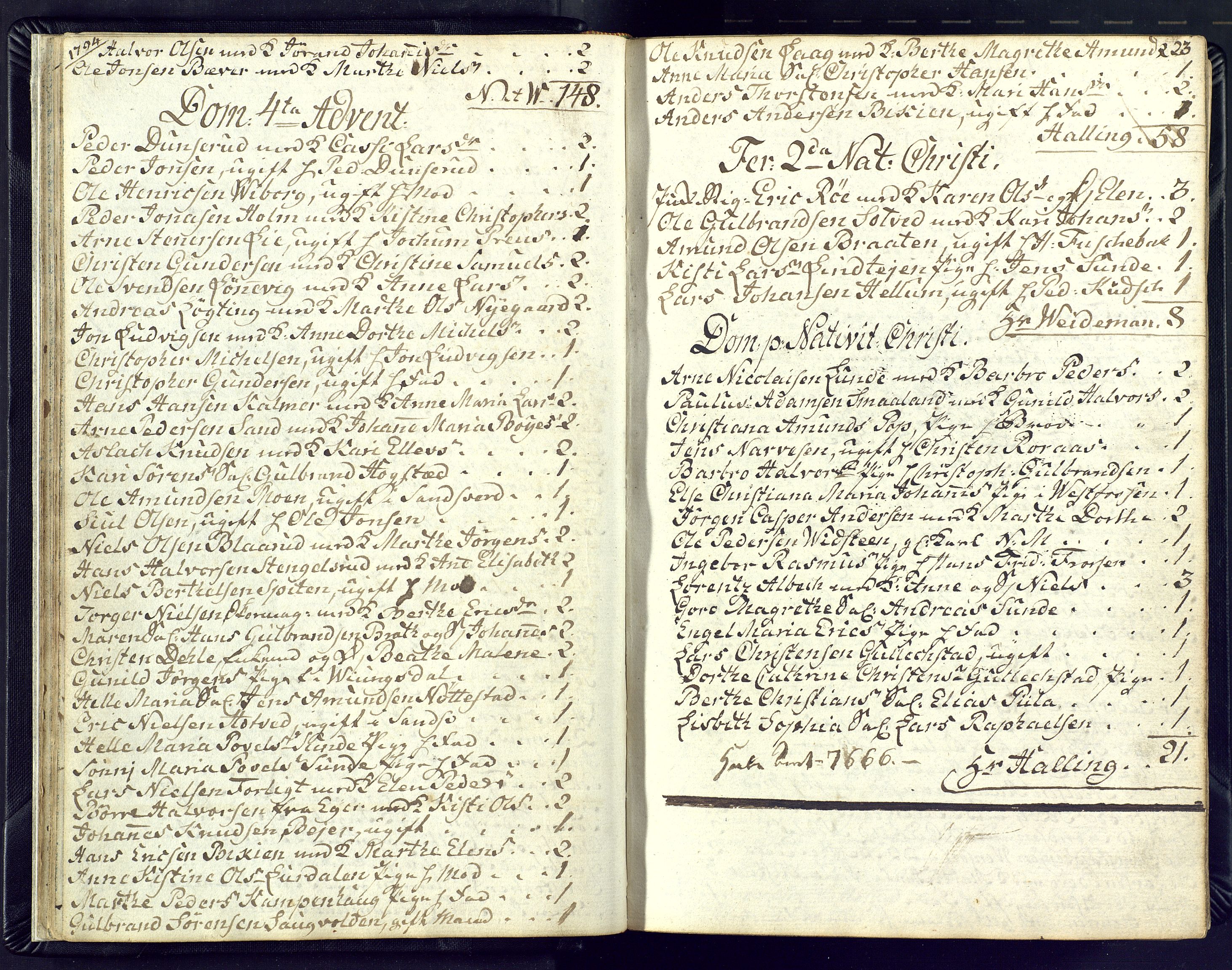 Kongsberg kirkebøker, AV/SAKO-A-22/M/Ma/L0012: Communicants register no. 12, 1794-1800, p. 23