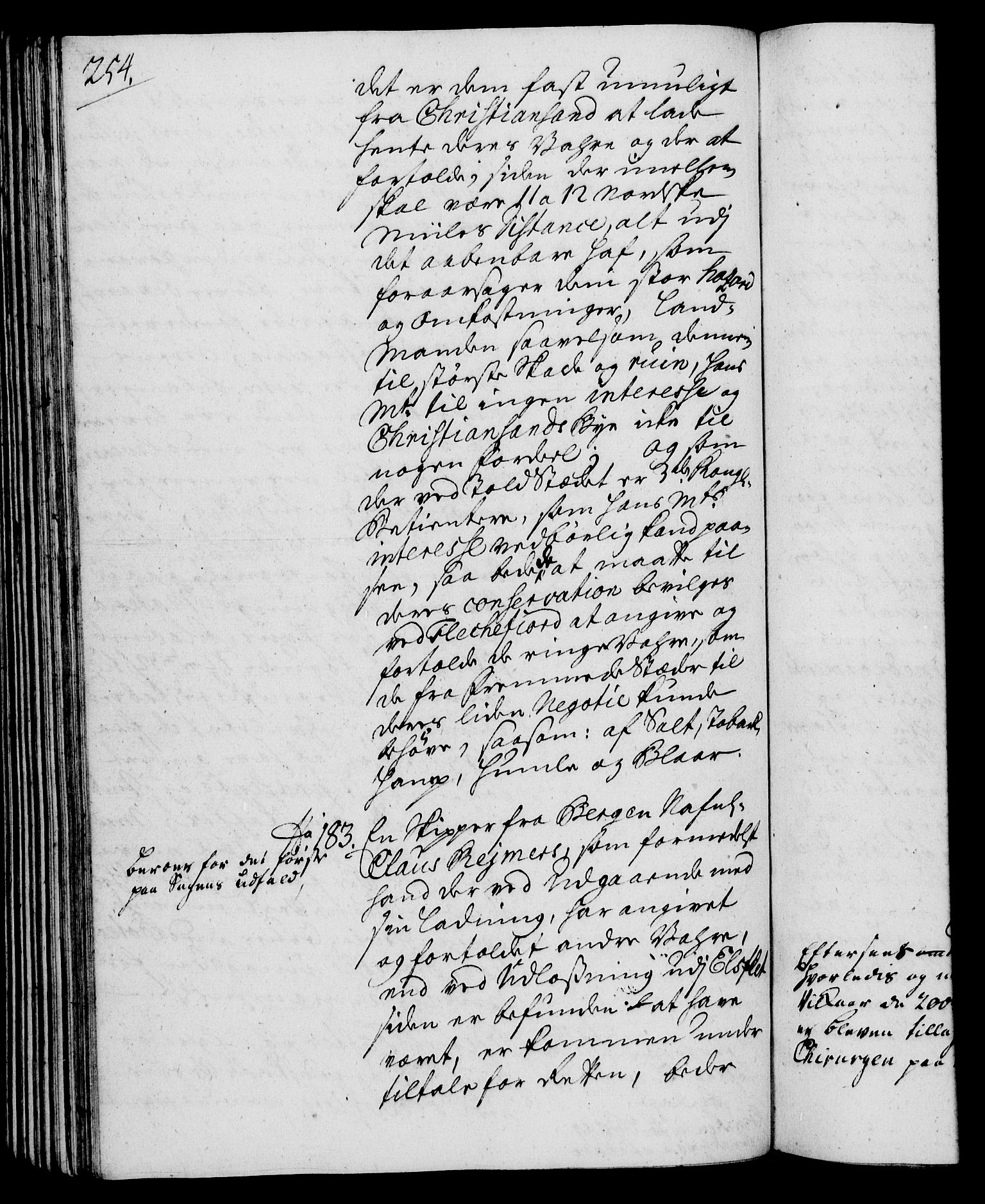 Rentekammeret, Kammerkanselliet, RA/EA-3111/G/Gh/Gha/L0020: Norsk ekstraktmemorialprotokoll (merket RK 53.65), 1738-1739, p. 254