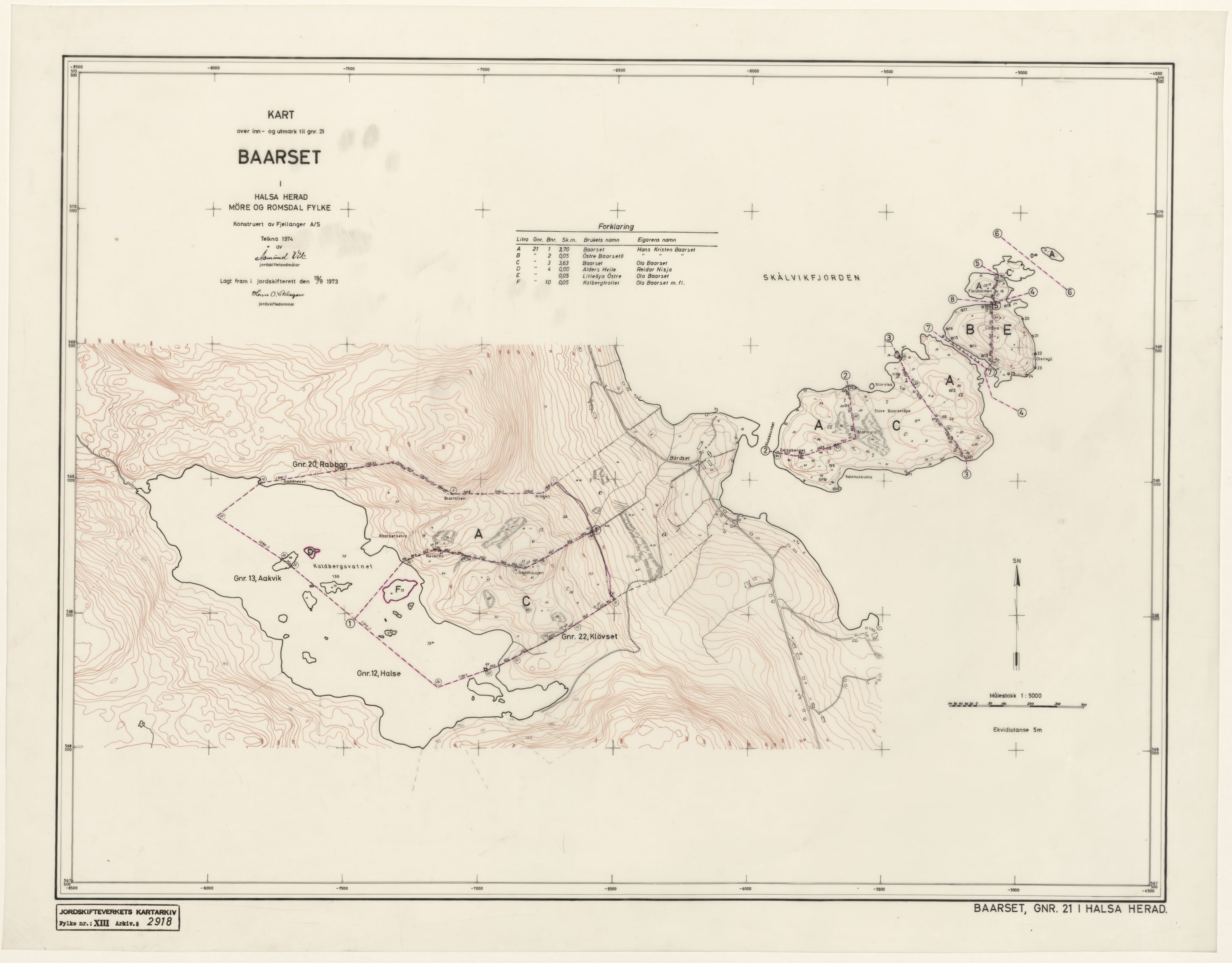 Jordskifteverkets kartarkiv, RA/S-3929/T, 1859-1988, p. 3681