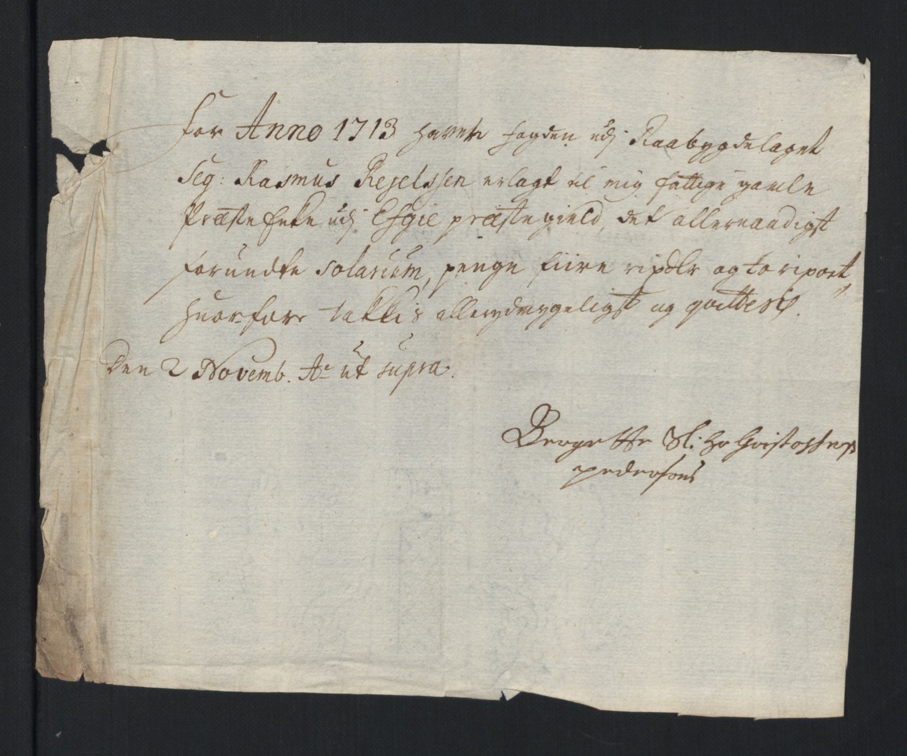 Rentekammeret inntil 1814, Reviderte regnskaper, Fogderegnskap, AV/RA-EA-4092/R40/L2450: Fogderegnskap Råbyggelag, 1712-1713, p. 377