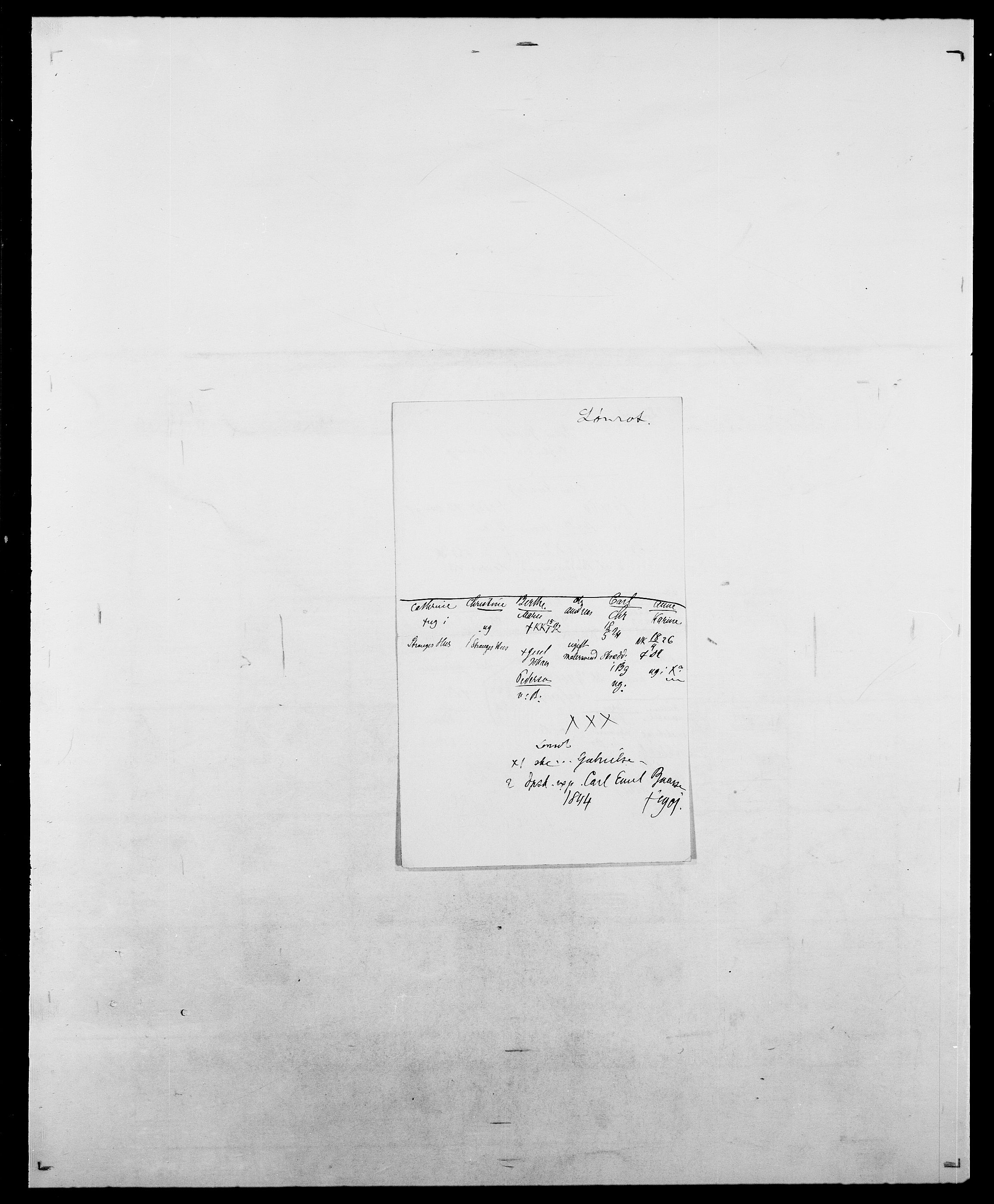 Delgobe, Charles Antoine - samling, SAO/PAO-0038/D/Da/L0025: Løberg - Mazar, p. 62