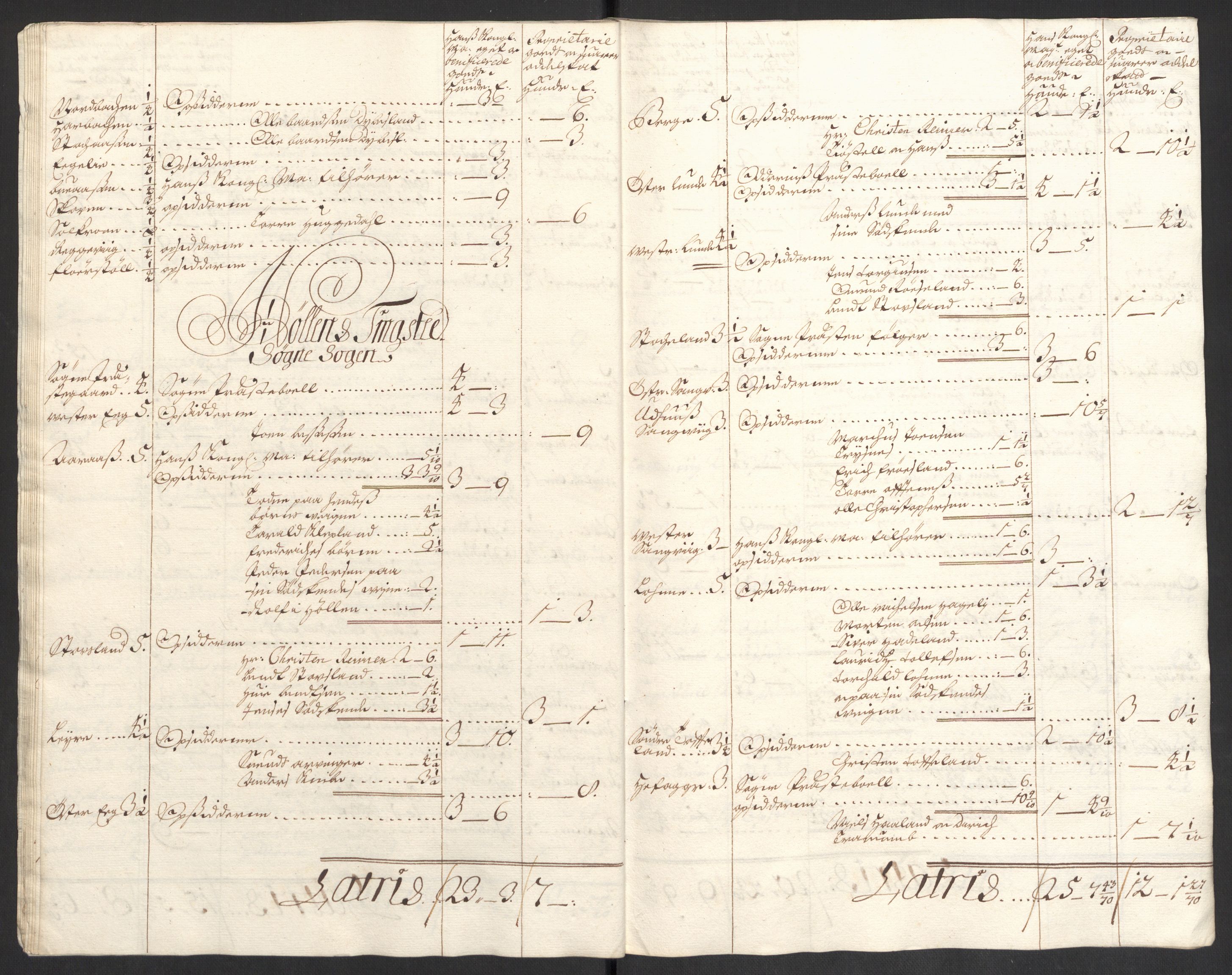 Rentekammeret inntil 1814, Reviderte regnskaper, Fogderegnskap, AV/RA-EA-4092/R43/L2547: Fogderegnskap Lista og Mandal, 1698-1699, p. 130