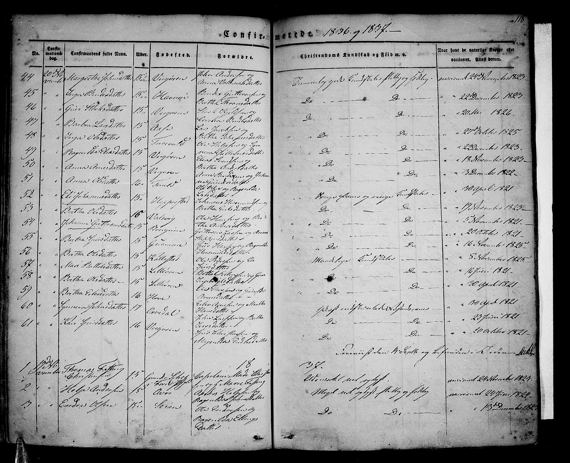 Vik sokneprestembete, AV/SAB-A-81501/H/Haa/Haaa/L0007: Parish register (official) no. A 7, 1831-1845, p. 118