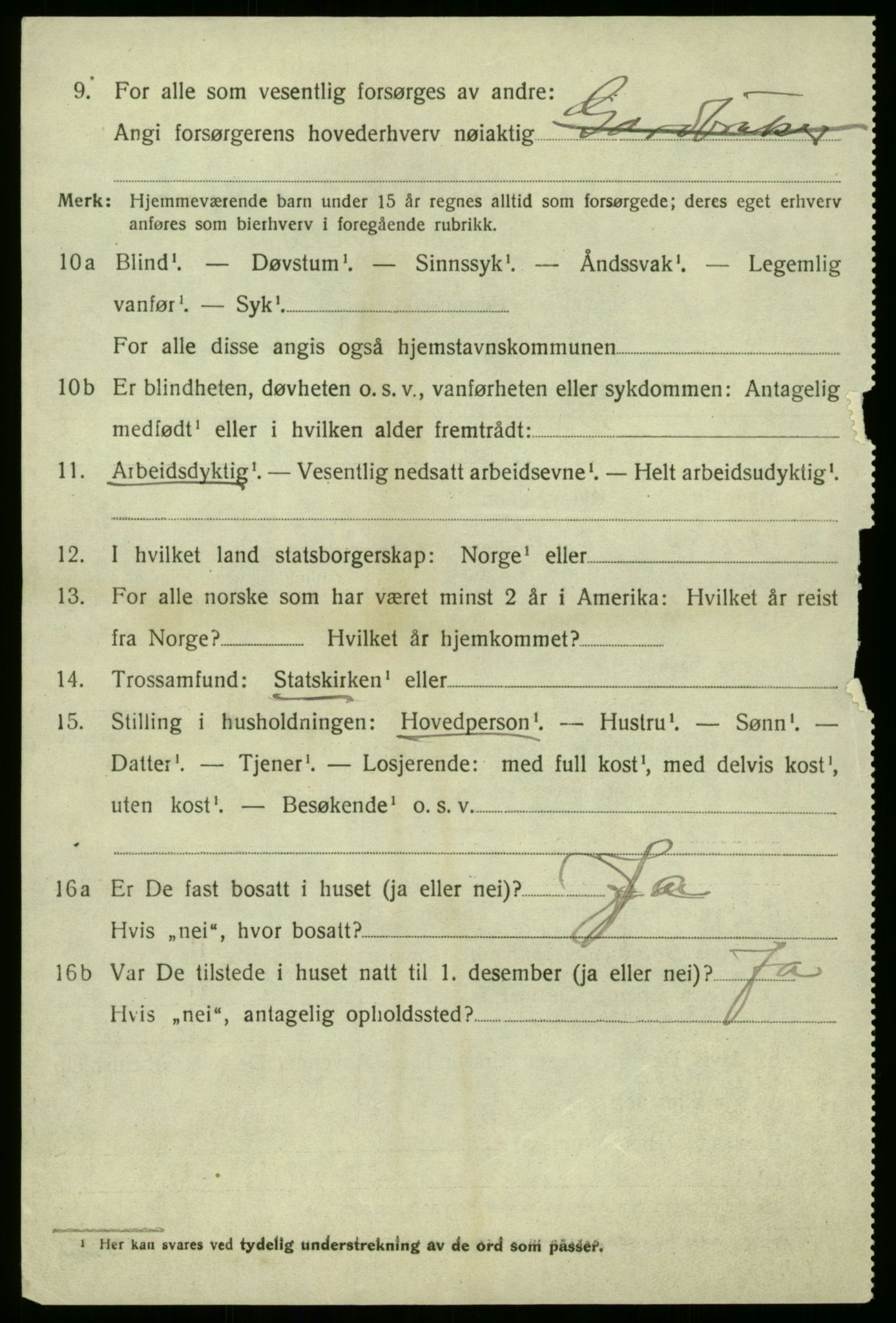 SAB, 1920 census for Luster, 1920, p. 2177