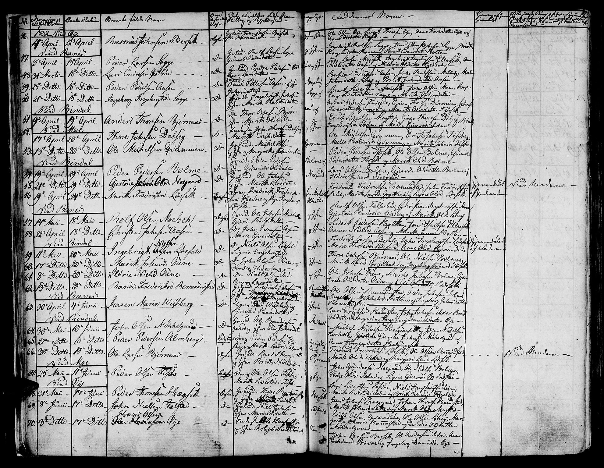 Ministerialprotokoller, klokkerbøker og fødselsregistre - Møre og Romsdal, AV/SAT-A-1454/595/L1042: Parish register (official) no. 595A04, 1829-1843, p. 18