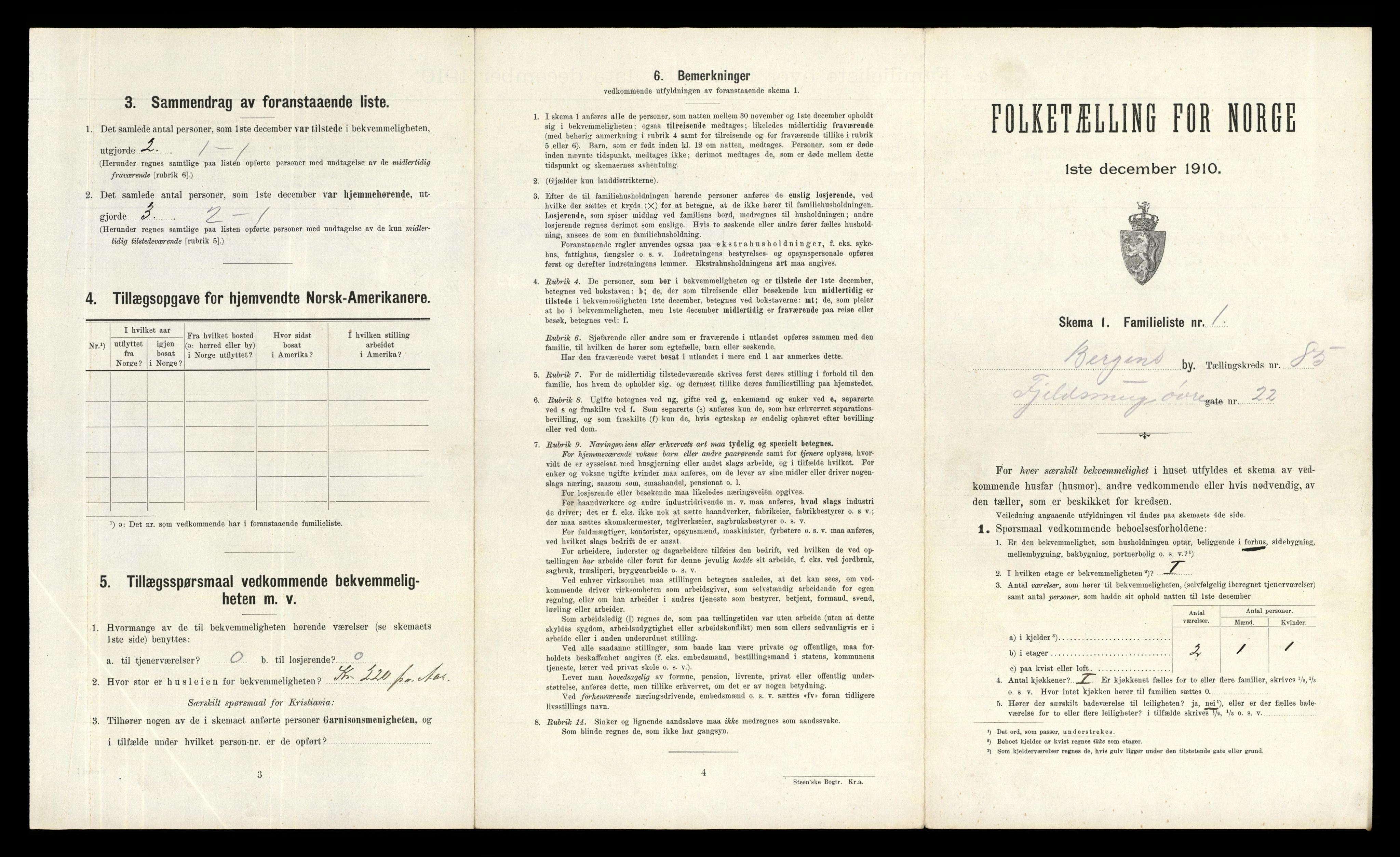 RA, 1910 census for Bergen, 1910, p. 30121