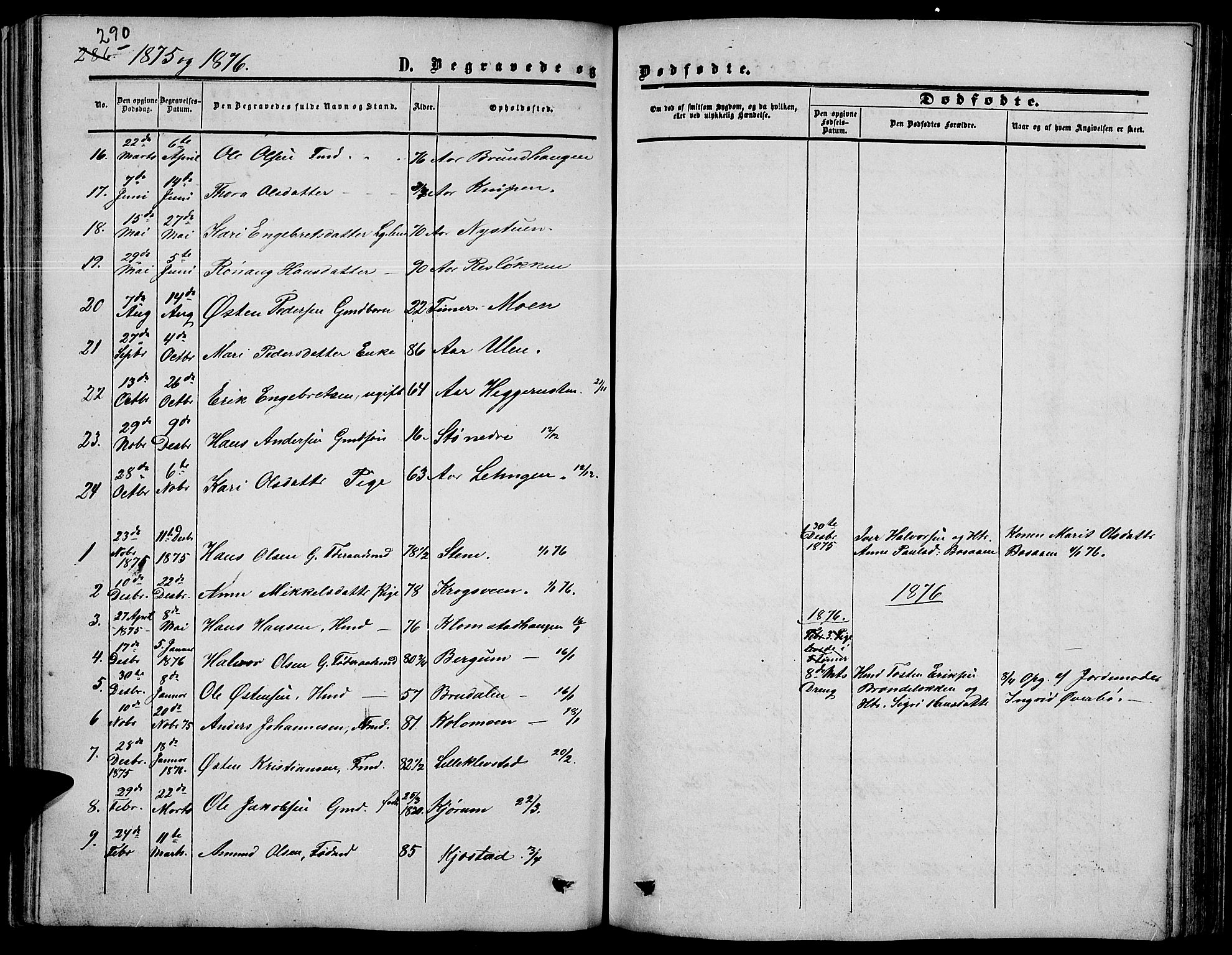 Nord-Fron prestekontor, SAH/PREST-080/H/Ha/Hab/L0003: Parish register (copy) no. 3, 1851-1886, p. 290