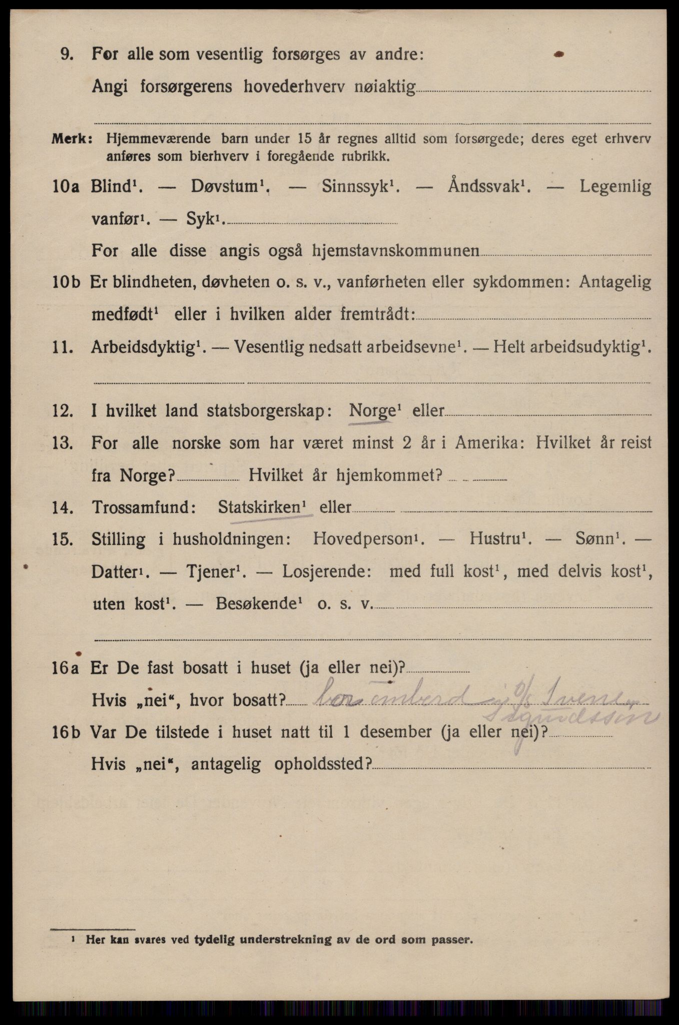 RA, 1920 census: Additional forms, 1920, p. 4132