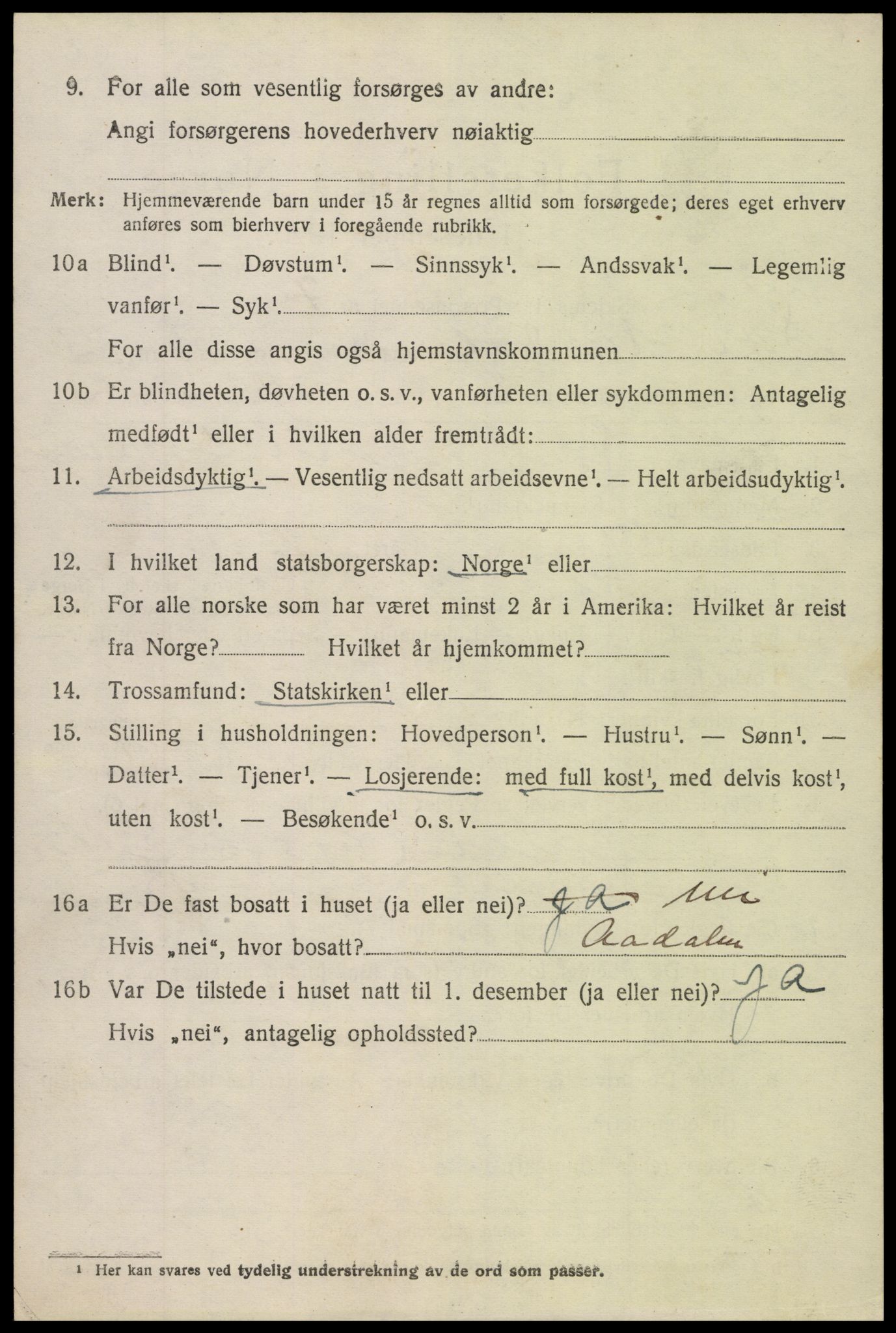 SAH, 1920 census for Sør-Aurdal, 1920, p. 7742
