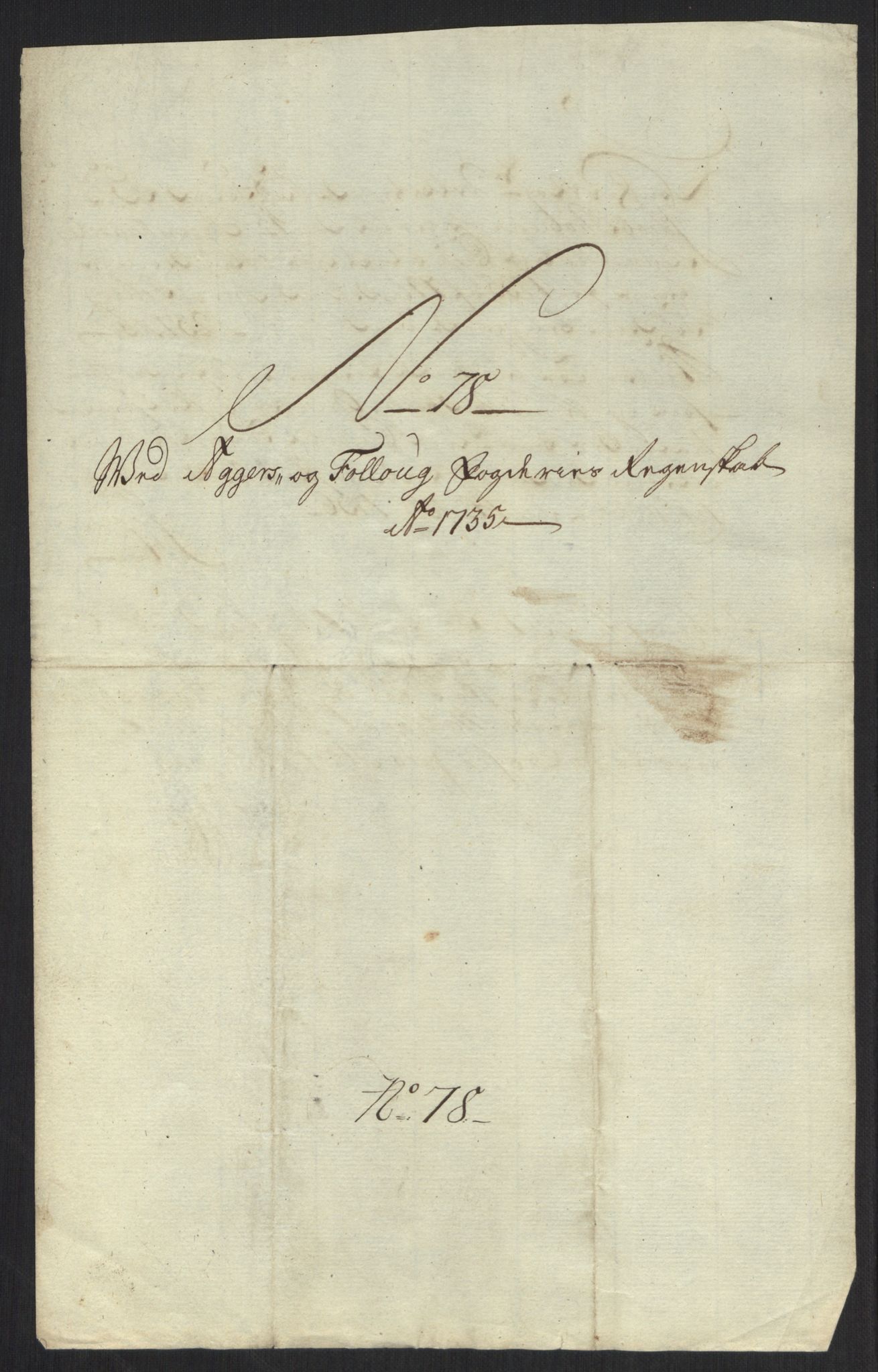 Rentekammeret inntil 1814, Reviderte regnskaper, Fogderegnskap, AV/RA-EA-4092/R10/L0474: Fogderegnskap Aker og Follo, 1735, p. 225