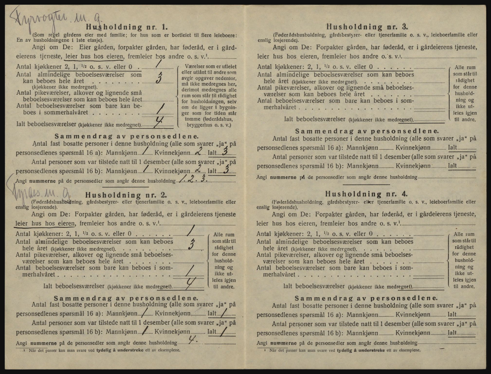 SAO, 1920 census for Onsøy, 1920, p. 1771