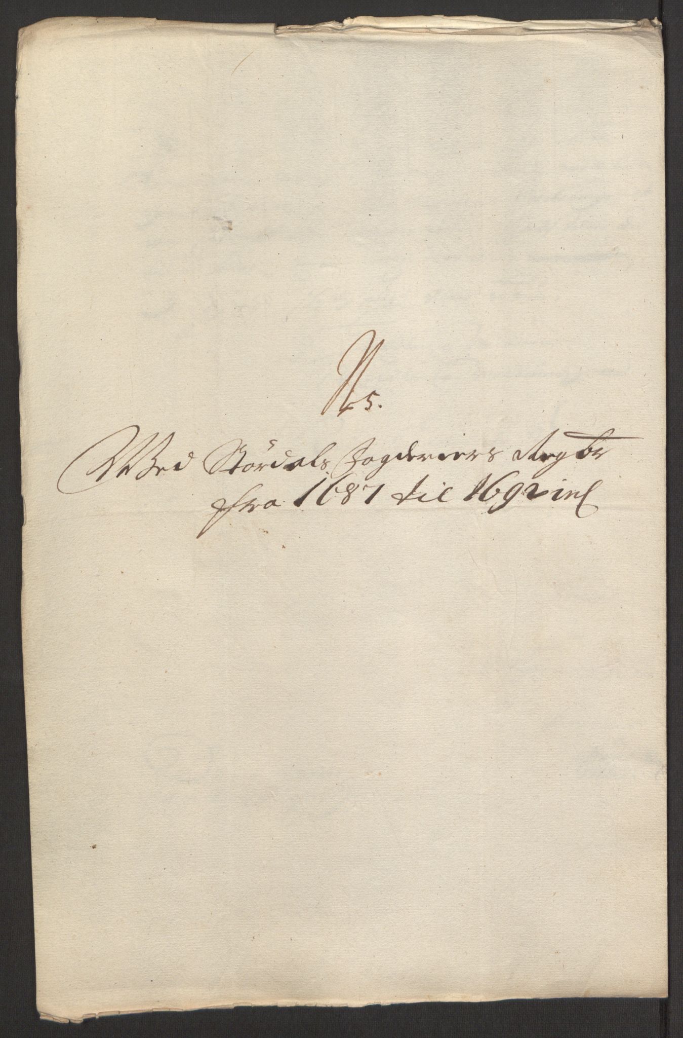 Rentekammeret inntil 1814, Reviderte regnskaper, Fogderegnskap, AV/RA-EA-4092/R62/L4185: Fogderegnskap Stjørdal og Verdal, 1692, p. 422