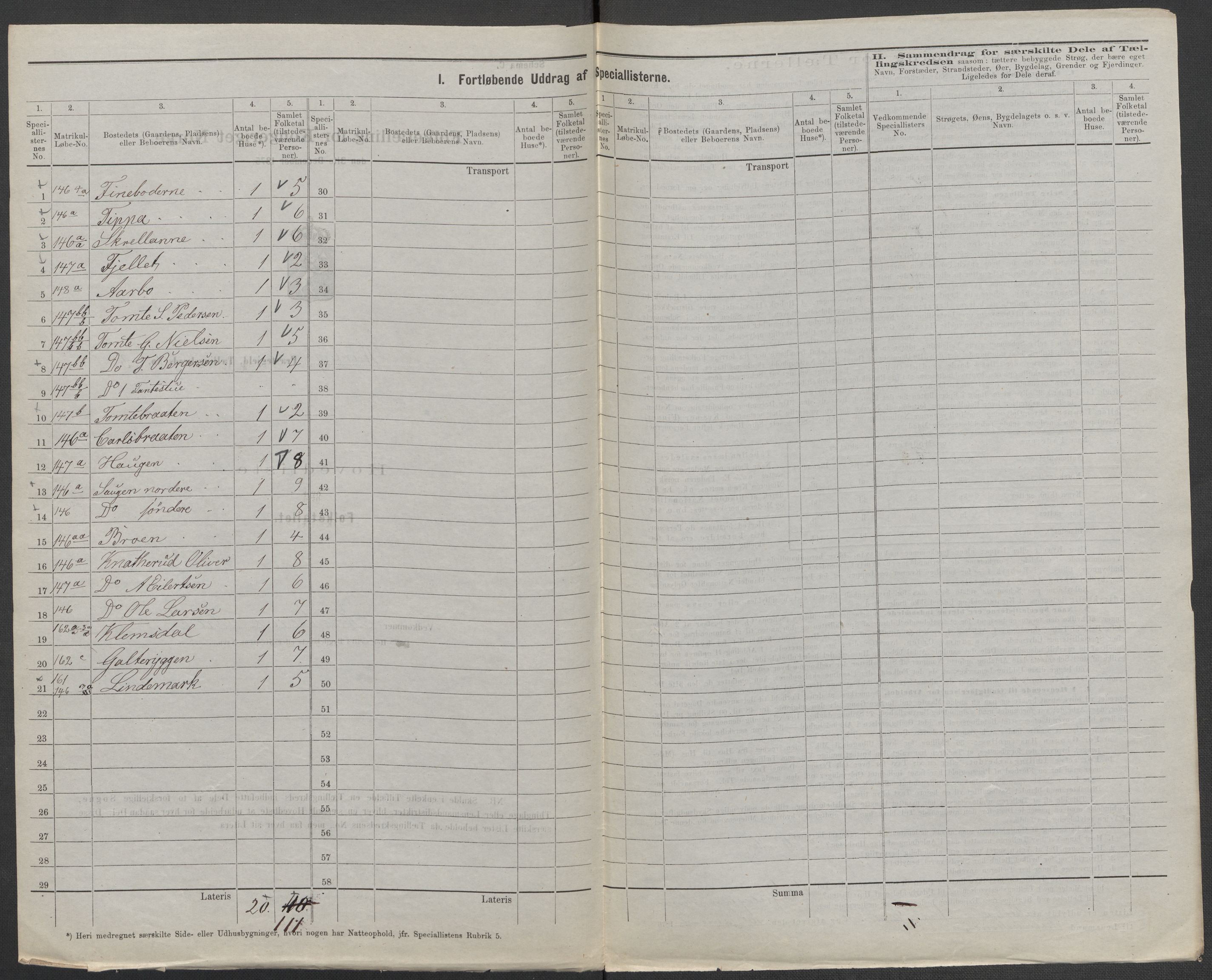 RA, 1875 census for 0114P Varteig, 1875, p. 8