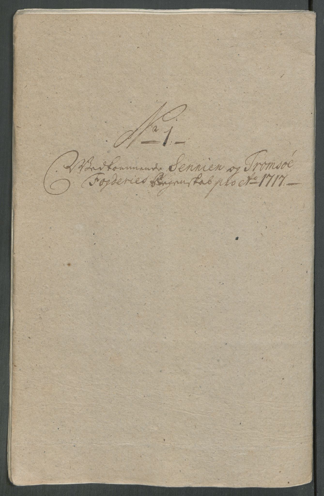 Rentekammeret inntil 1814, Reviderte regnskaper, Fogderegnskap, AV/RA-EA-4092/R68/L4763: Fogderegnskap Senja og Troms, 1717, p. 68