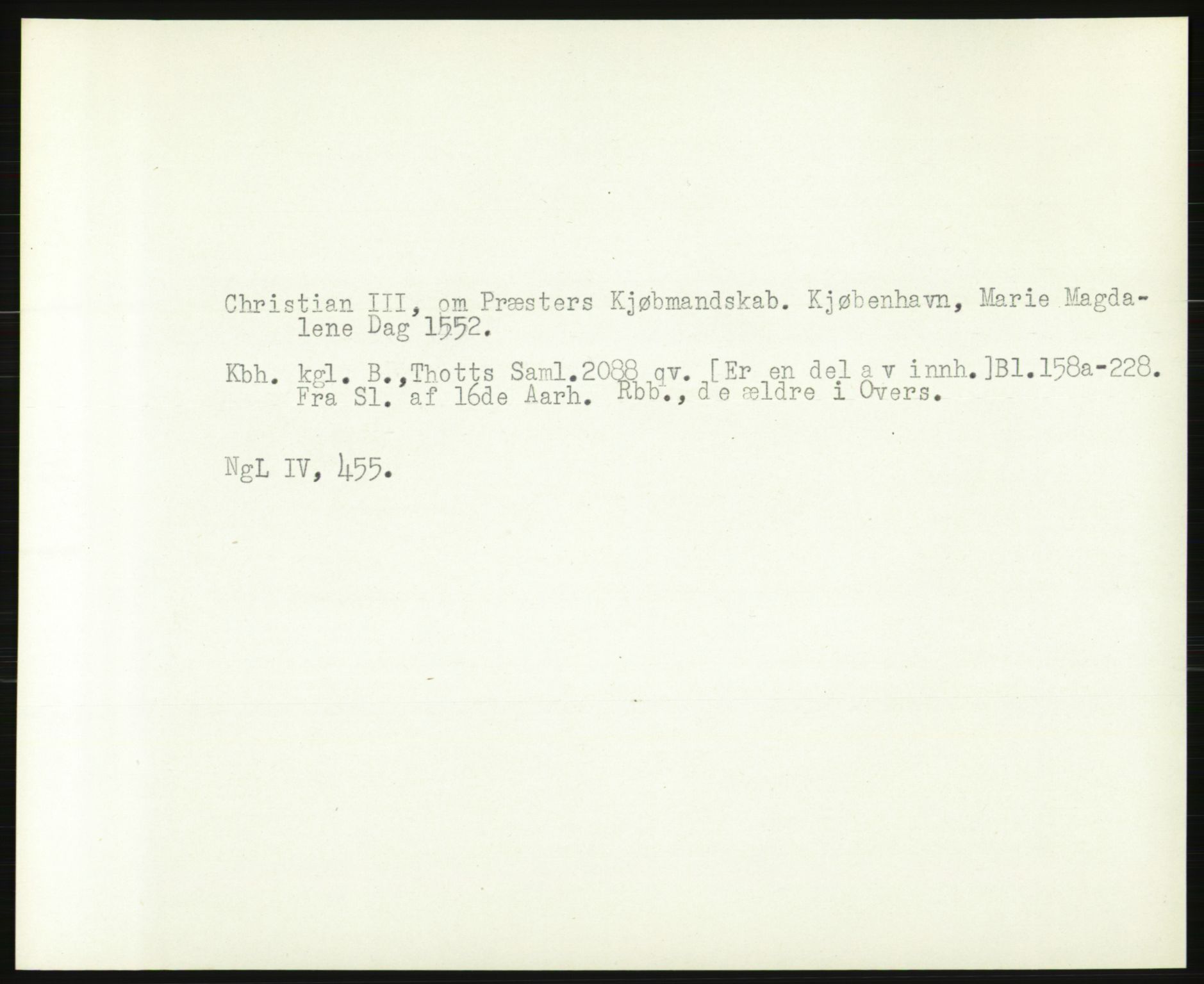 Norsk Historisk Kjeldeskrift-Institutt (NHKI), RA/S-6117/G/Gc/L0031: Tematisk register til Gustav Storms håndskriftbeskrivelser i NgL bd. IV, 1483-1558, p. 546