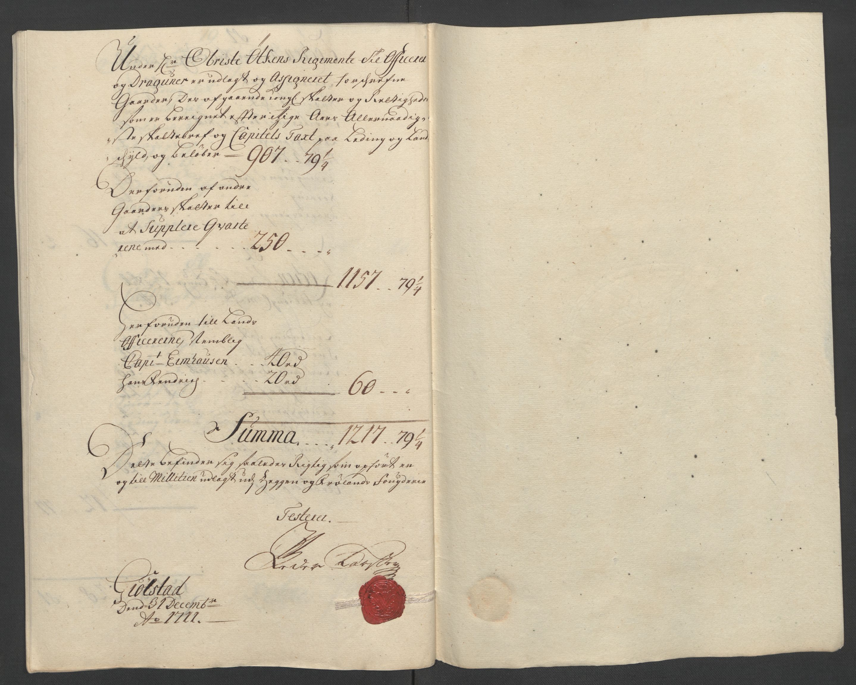 Rentekammeret inntil 1814, Reviderte regnskaper, Fogderegnskap, AV/RA-EA-4092/R07/L0303: Fogderegnskap Rakkestad, Heggen og Frøland, 1711, p. 318