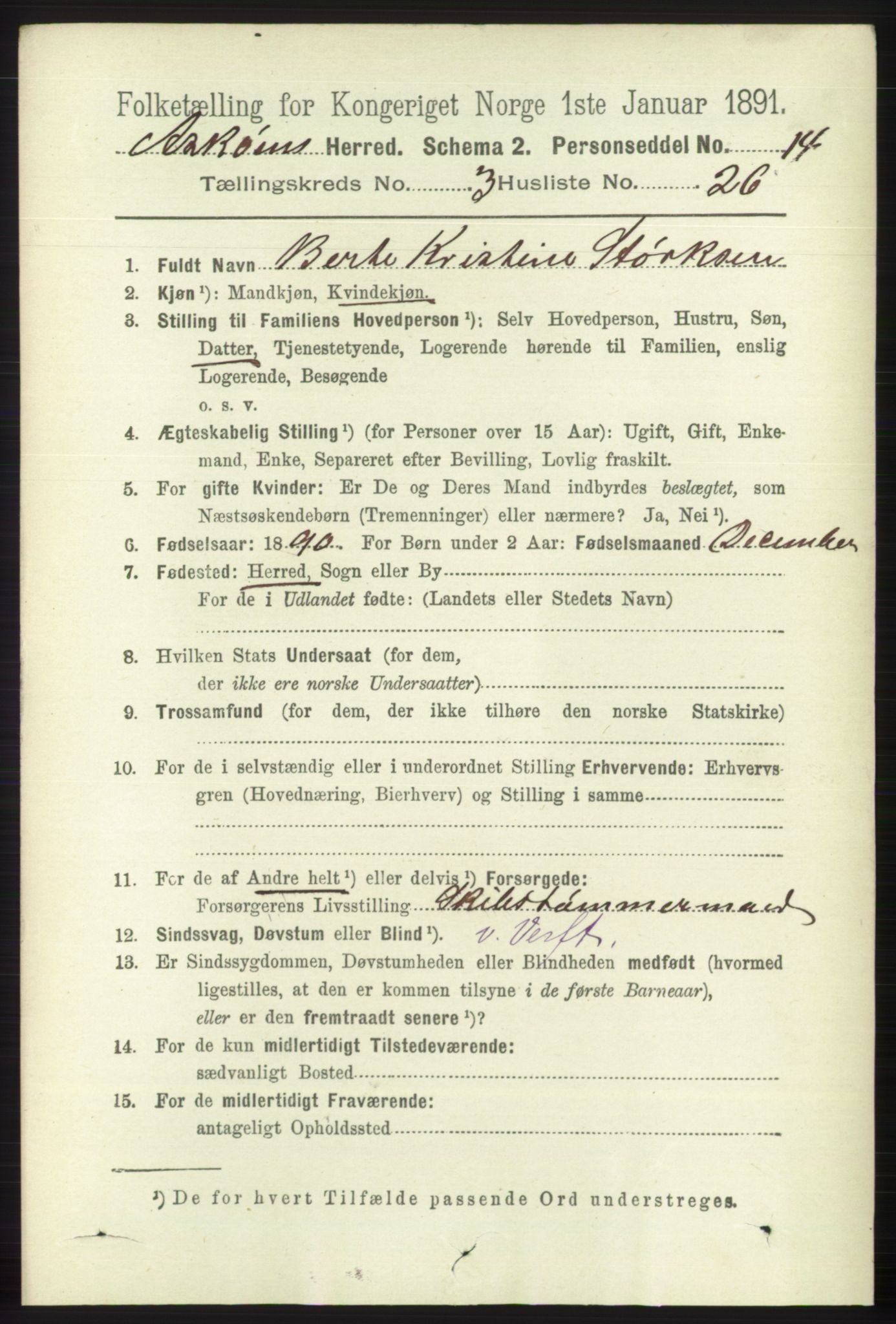 RA, 1891 census for 1247 Askøy, 1891, p. 2249