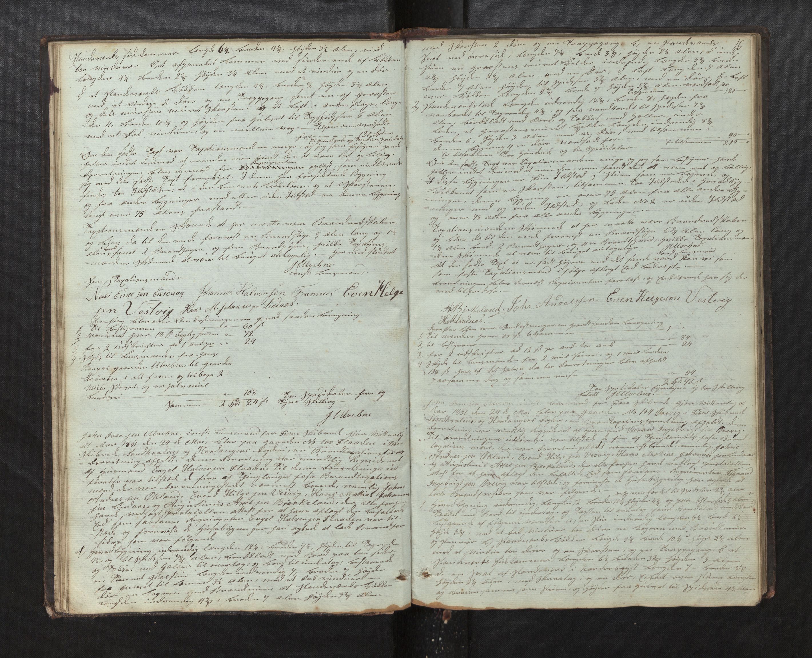 Lensmannen i Sveio, AV/SAB-A-35301/0012/L0001: Branntakstprotokoll, 1846-1874, p. 15b-16a