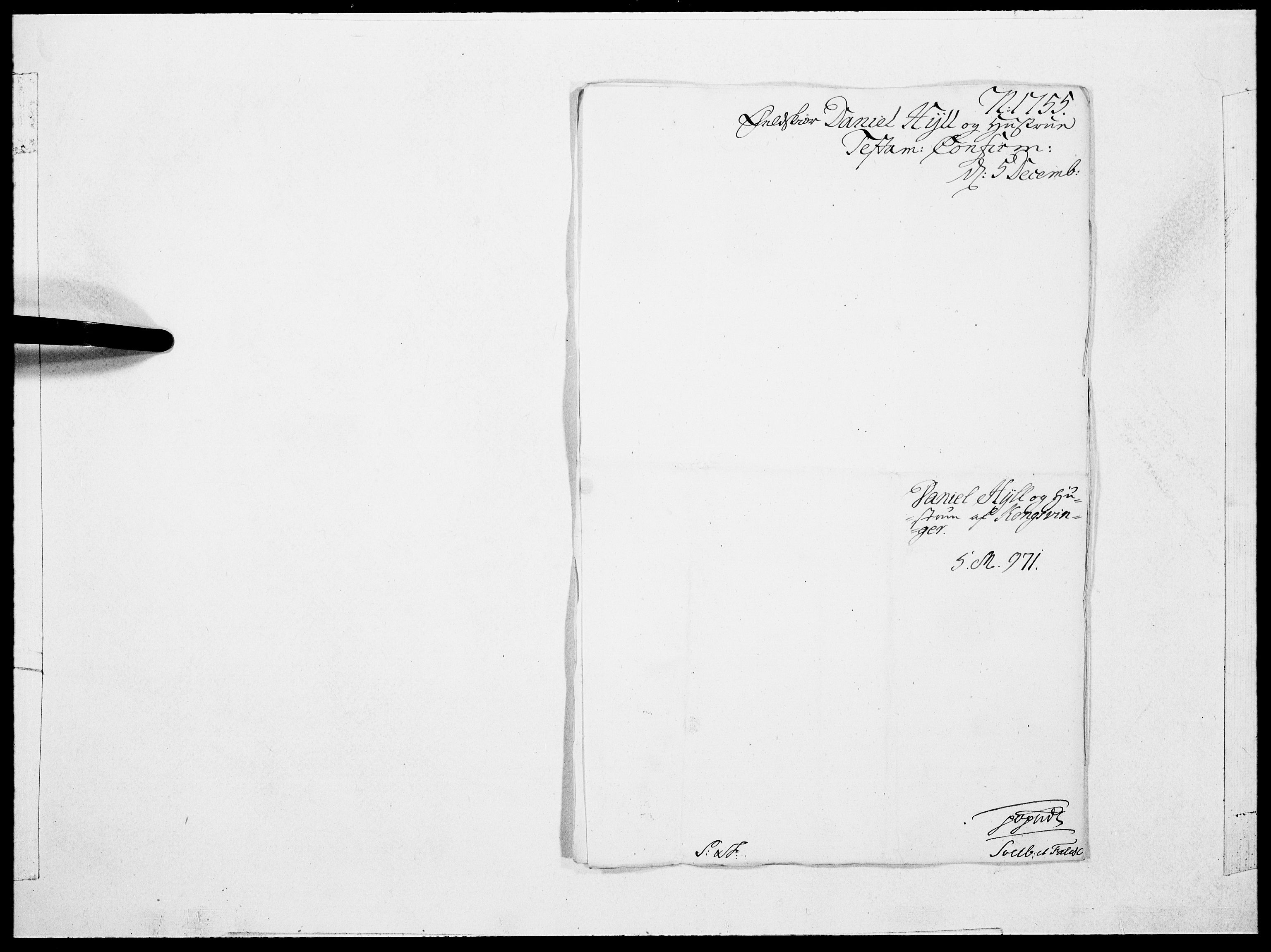 Danske Kanselli 1572-1799, AV/RA-EA-3023/F/Fc/Fcc/Fcca/L0170: Norske innlegg 1572-1799, 1755, p. 569