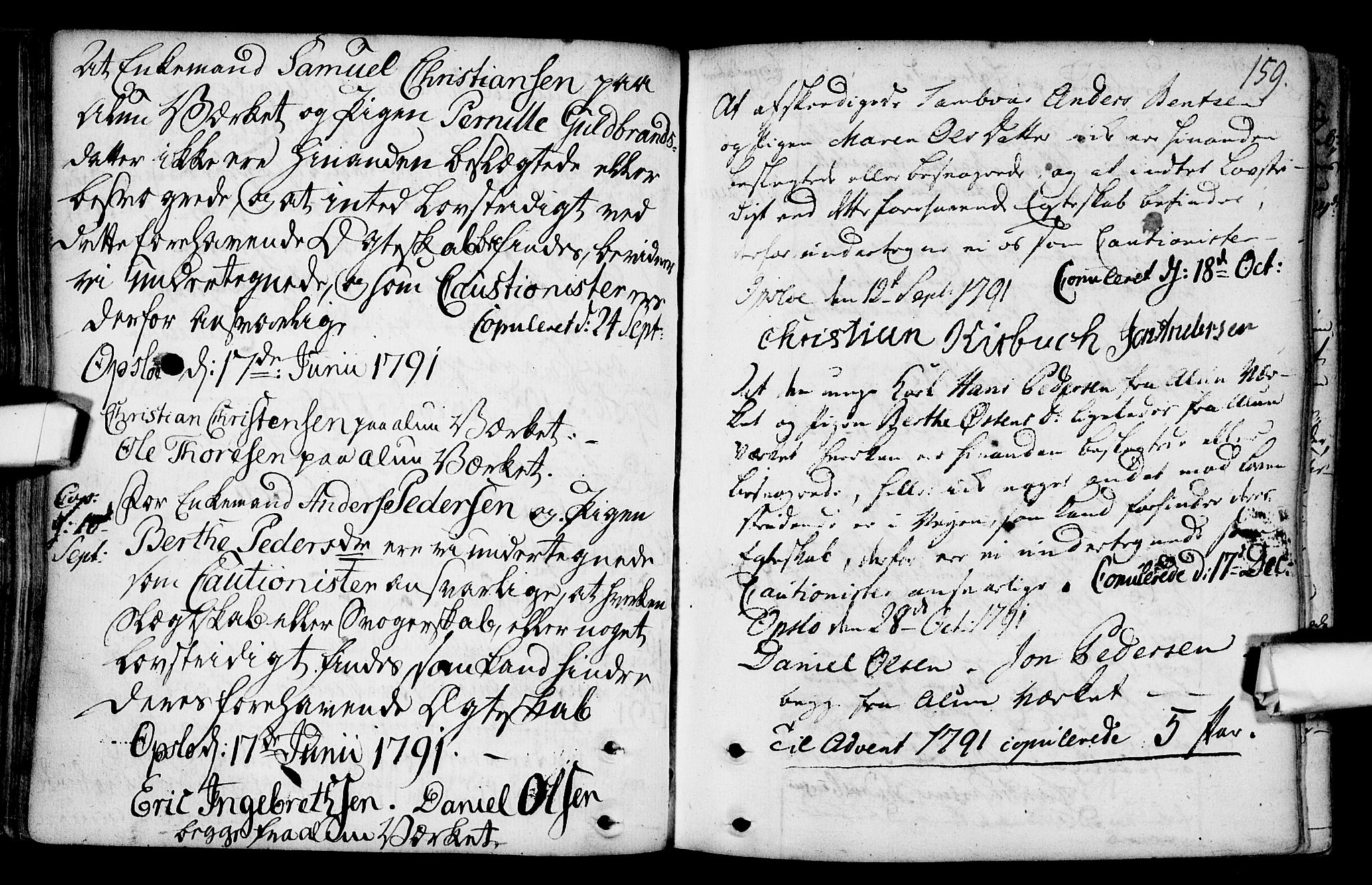 Gamlebyen prestekontor Kirkebøker, SAO/A-10884/F/Fa/L0001: Parish register (official) no. 1, 1734-1818, p. 159