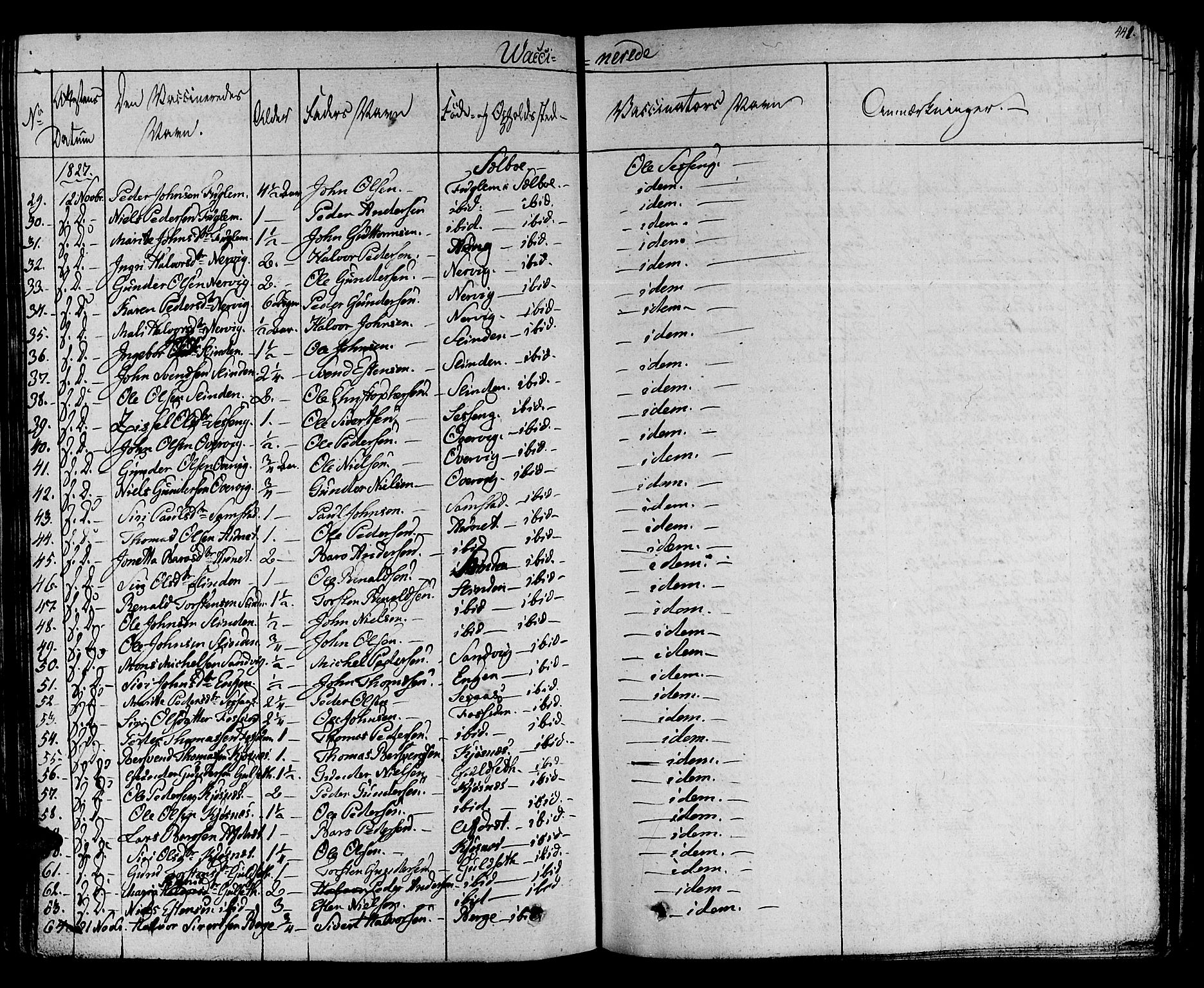Ministerialprotokoller, klokkerbøker og fødselsregistre - Sør-Trøndelag, AV/SAT-A-1456/695/L1143: Parish register (official) no. 695A05 /1, 1824-1842, p. 441