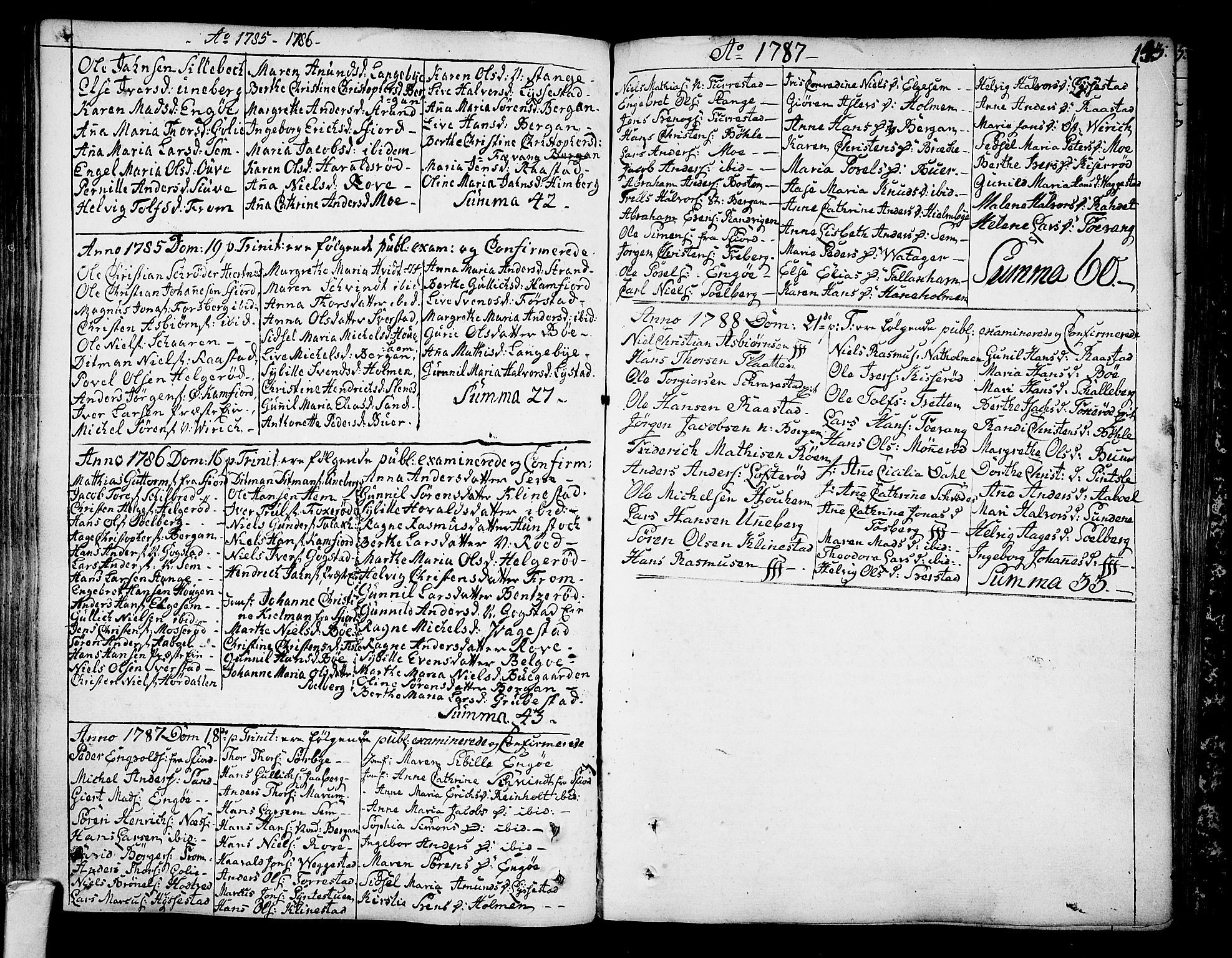 Sandar kirkebøker, SAKO/A-243/F/Fa/L0002: Parish register (official) no. 2, 1733-1788, p. 143