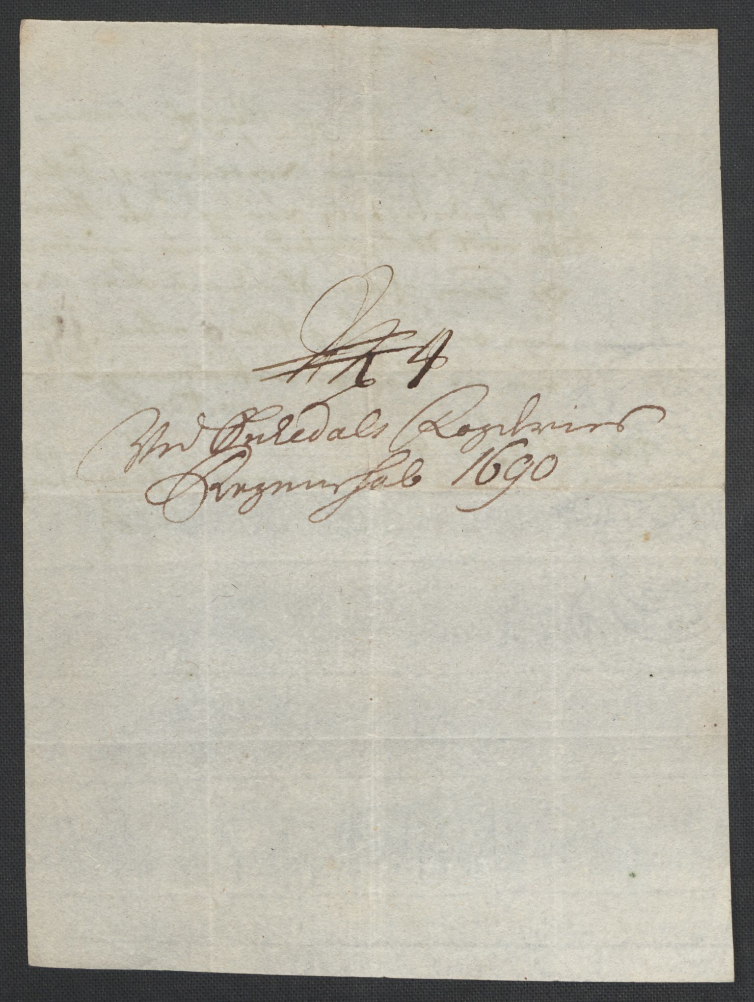 Rentekammeret inntil 1814, Reviderte regnskaper, Fogderegnskap, AV/RA-EA-4092/R58/L3936: Fogderegnskap Orkdal, 1689-1690, p. 442