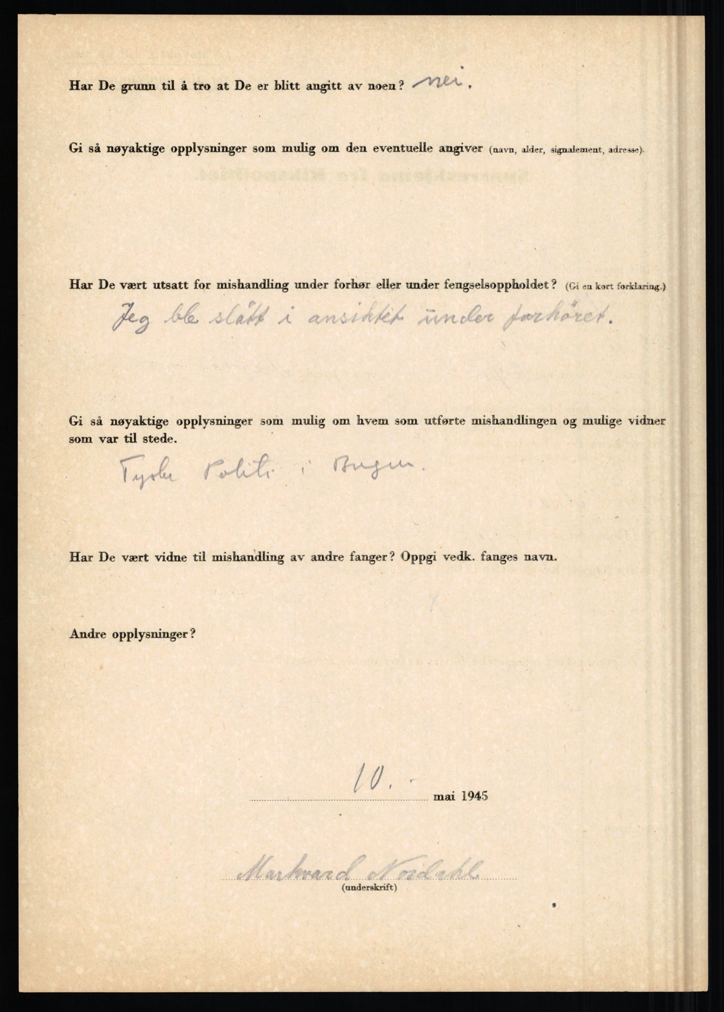 Rikspolitisjefen, AV/RA-S-1560/L/L0012: Mogensen, Øivind - Noraas, Lars, 1940-1945, p. 963